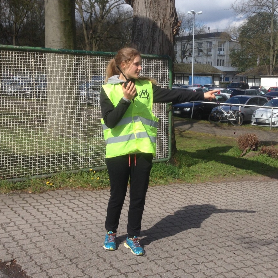 Mitarbeiter im Einsatz