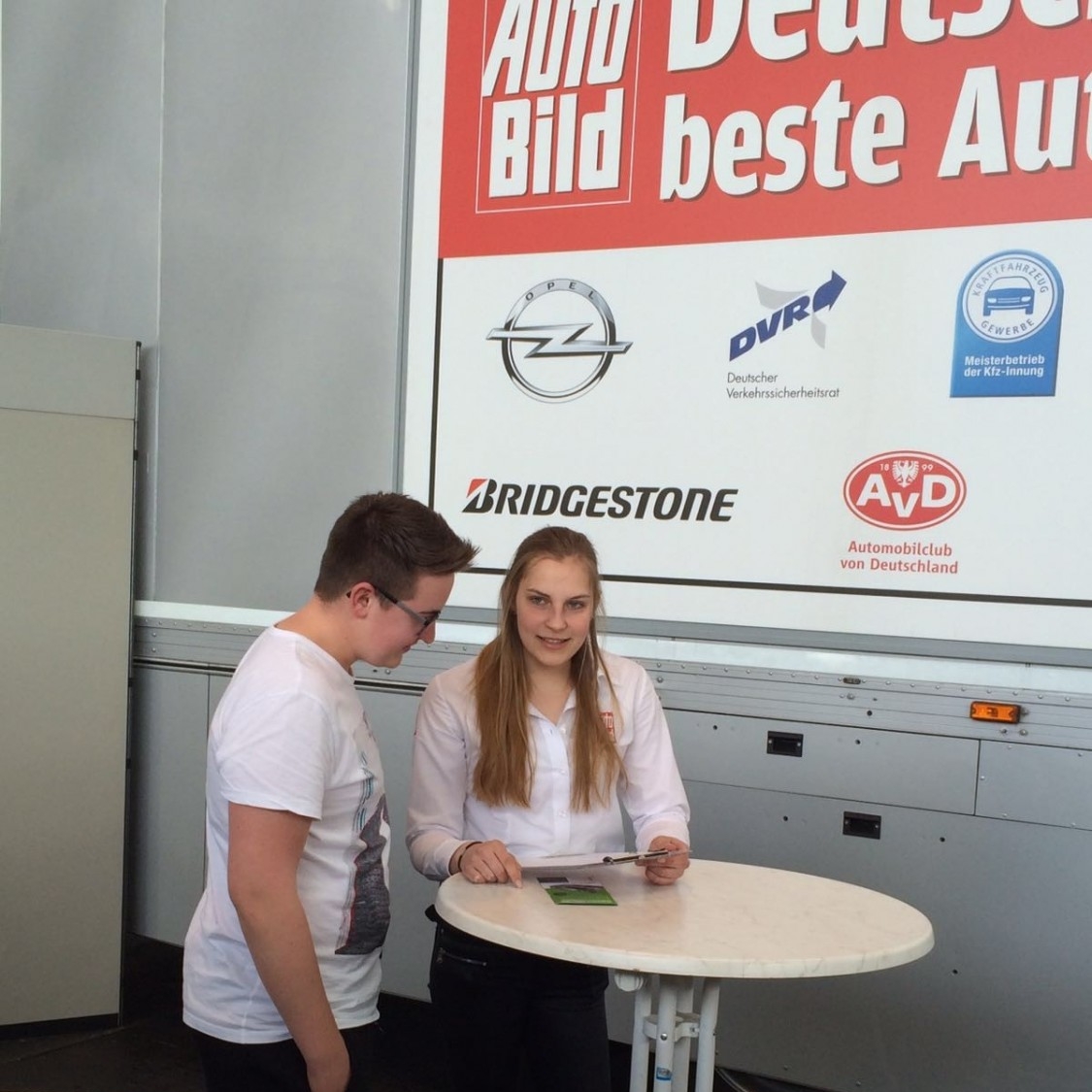 Mitarbeiter im Einsatz