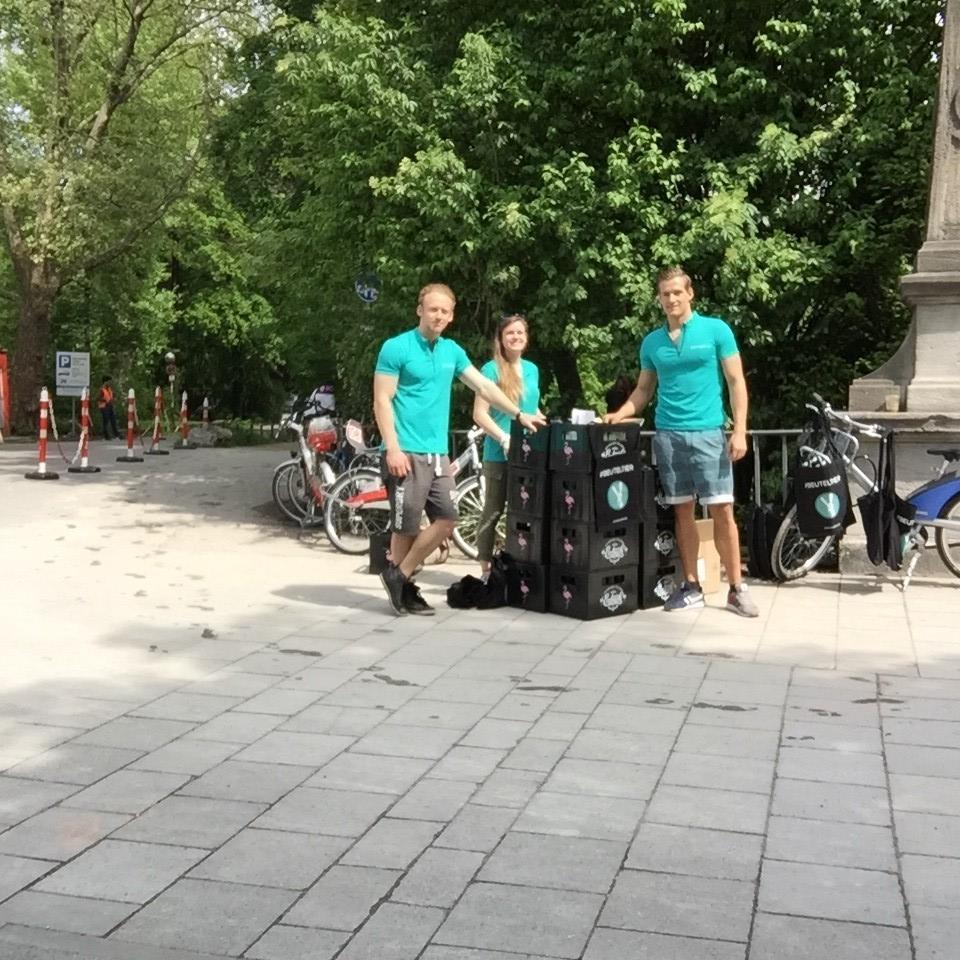 Mitarbeiter im Einsatz