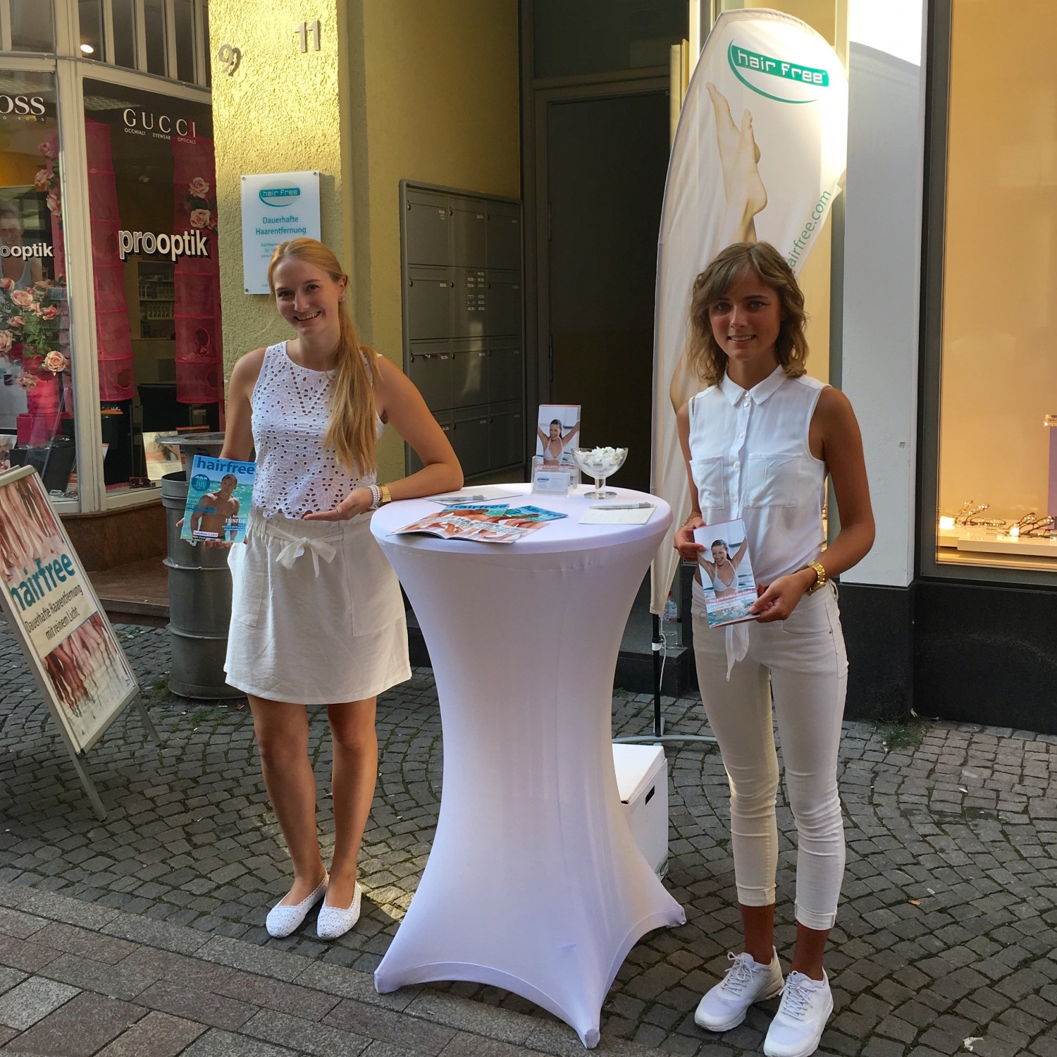 Mitarbeiter im Einsatz