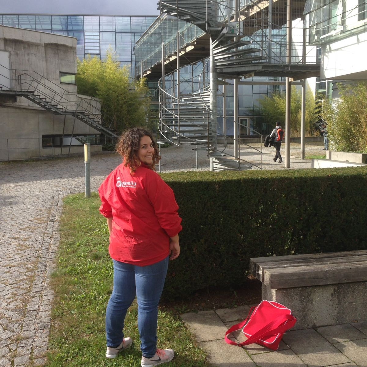 Mitarbeiter im Einsatz