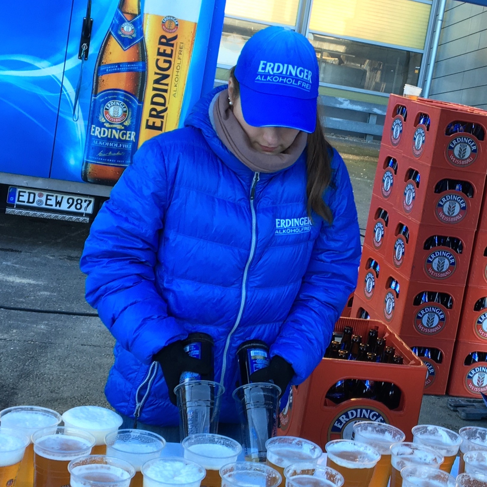 Mitarbeiter im Einsatz