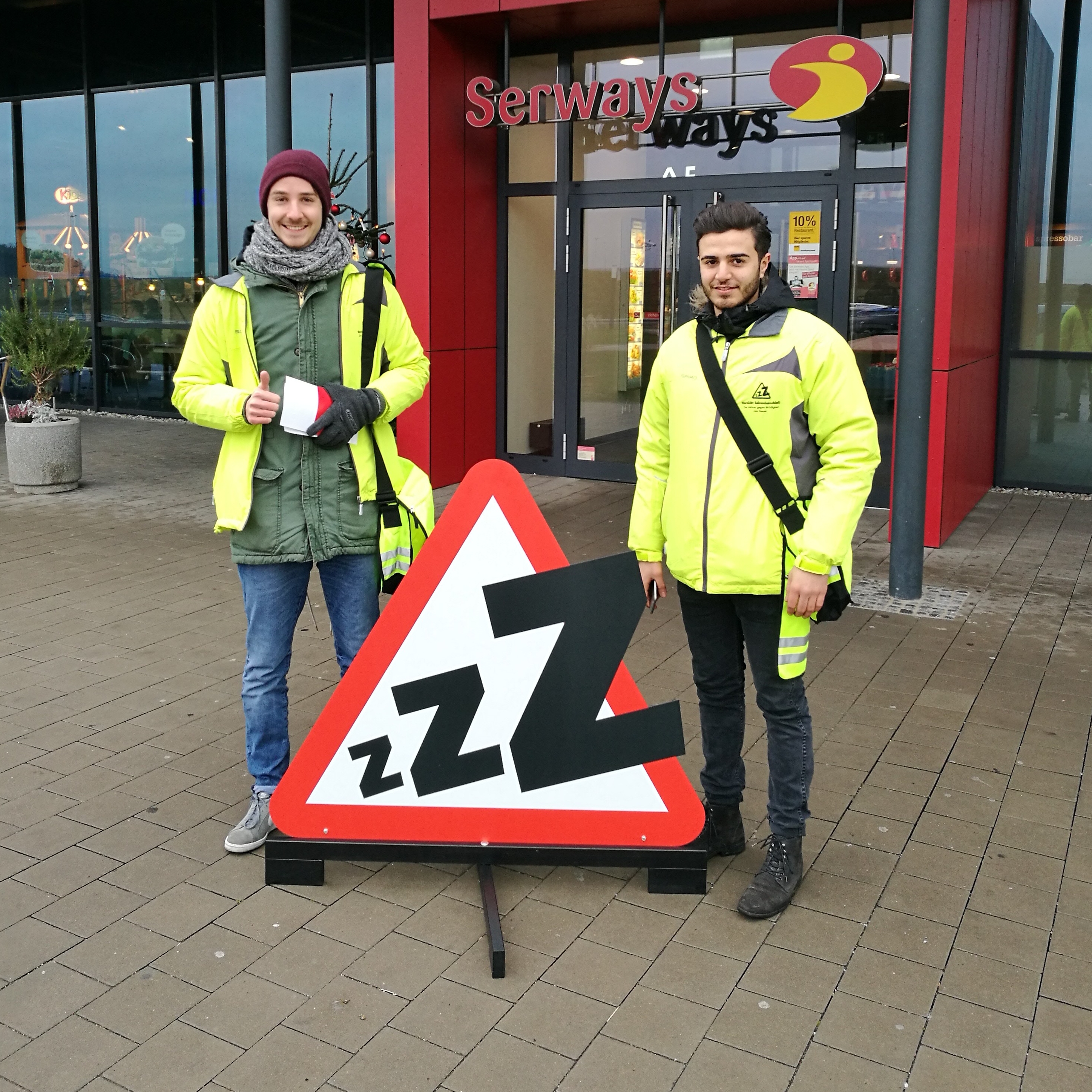 Mitarbeiter im Einsatz