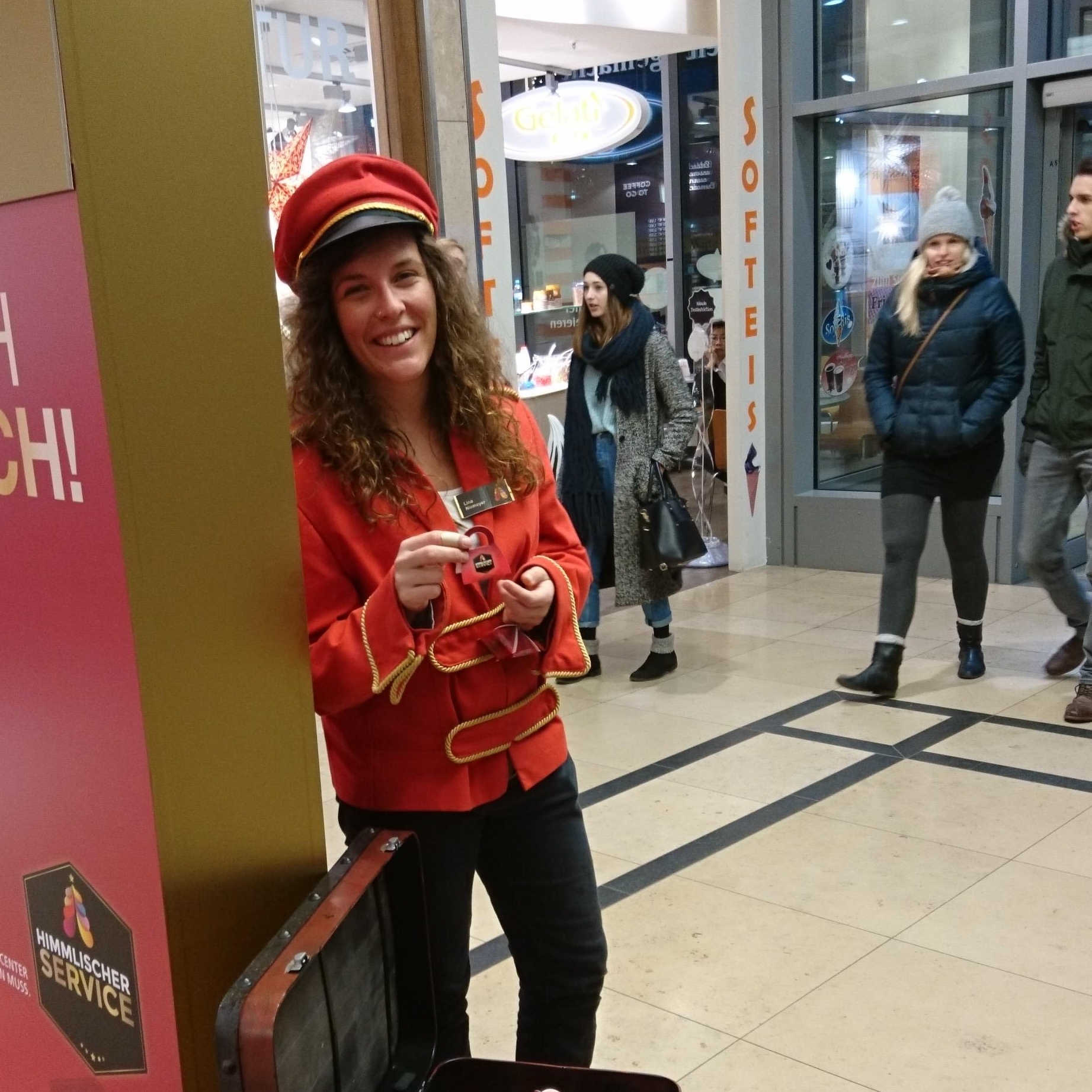 Mitarbeiter im Einsatz