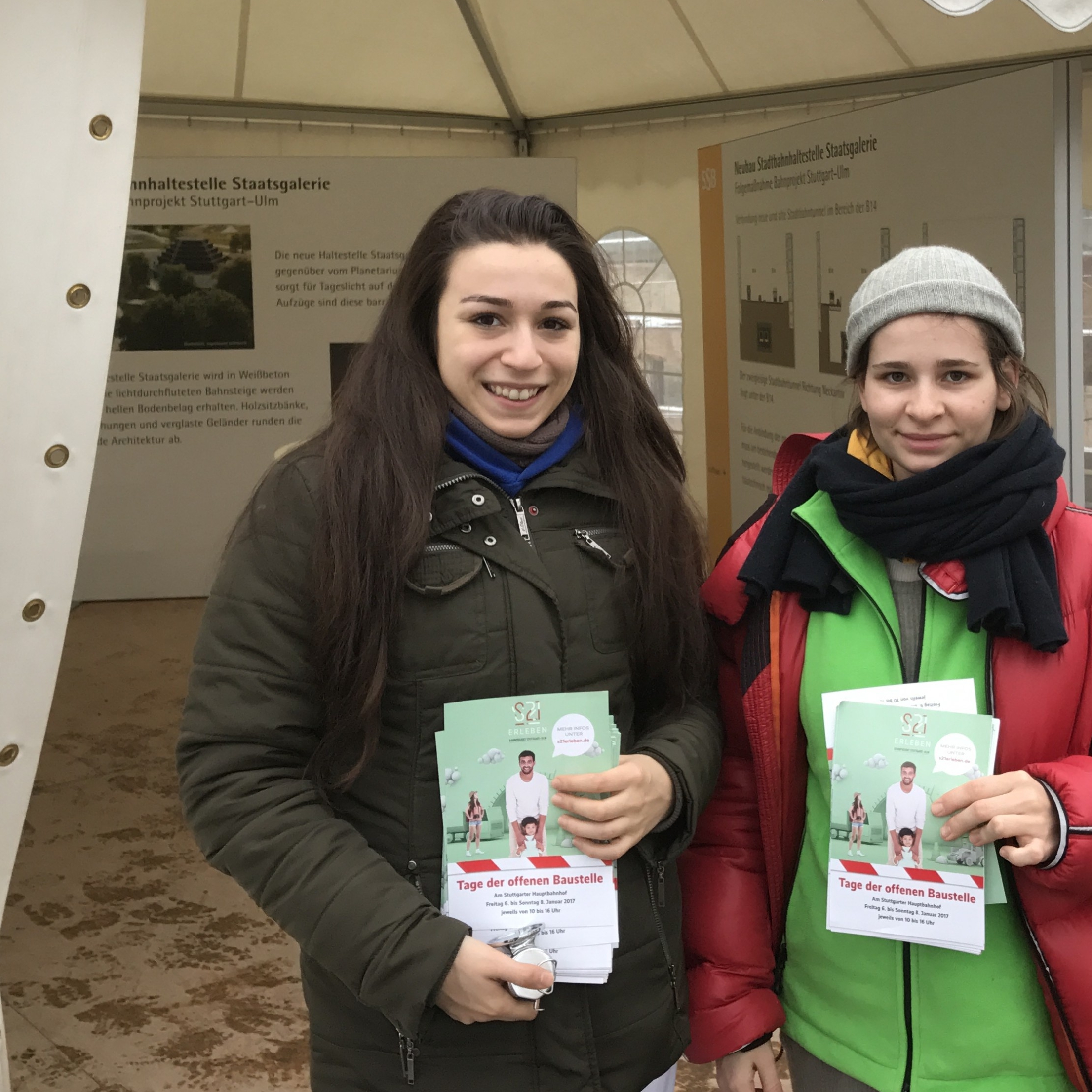 Mitarbeiter im Einsatz