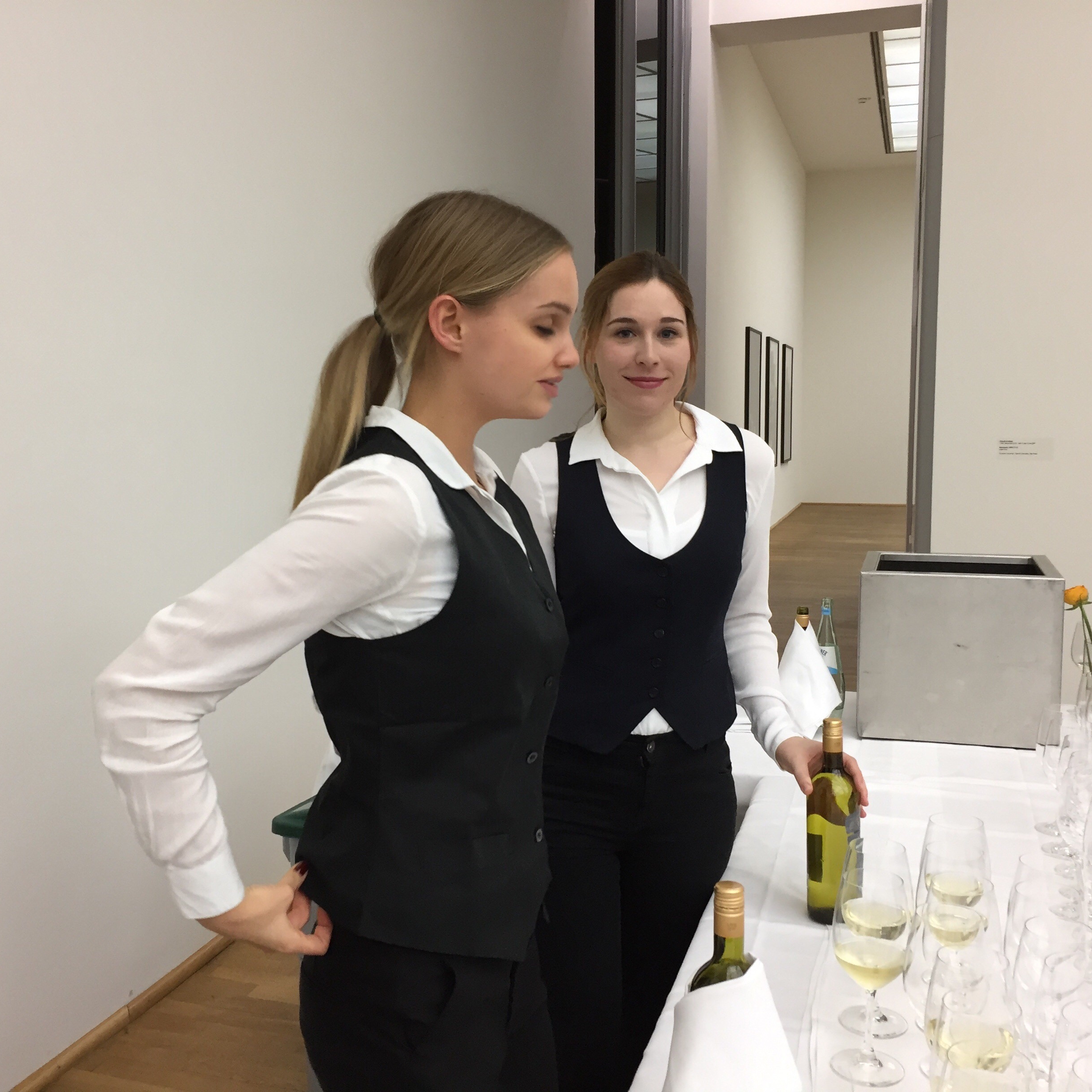 Mitarbeiter im Einsatz