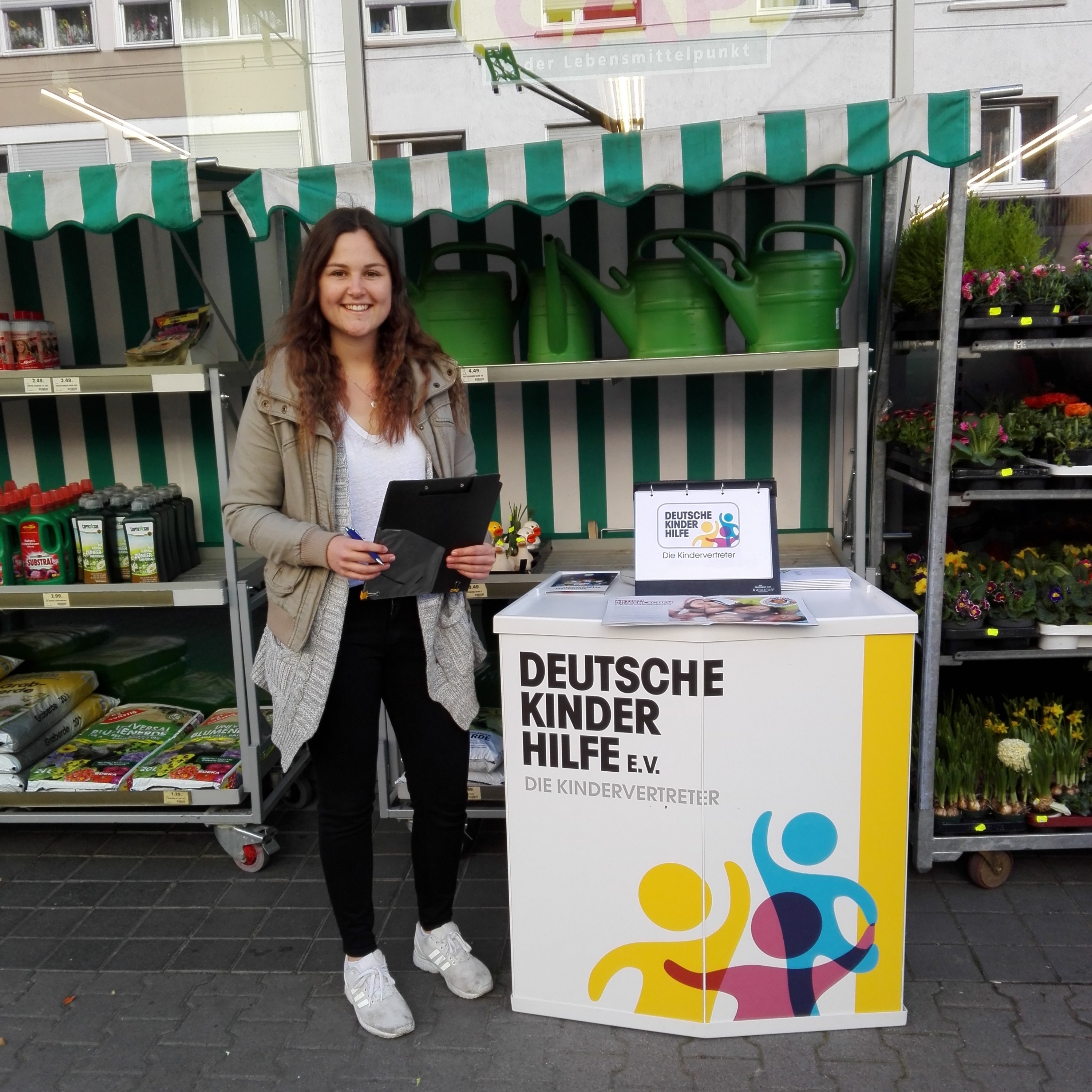 Mitarbeiter im Einsatz