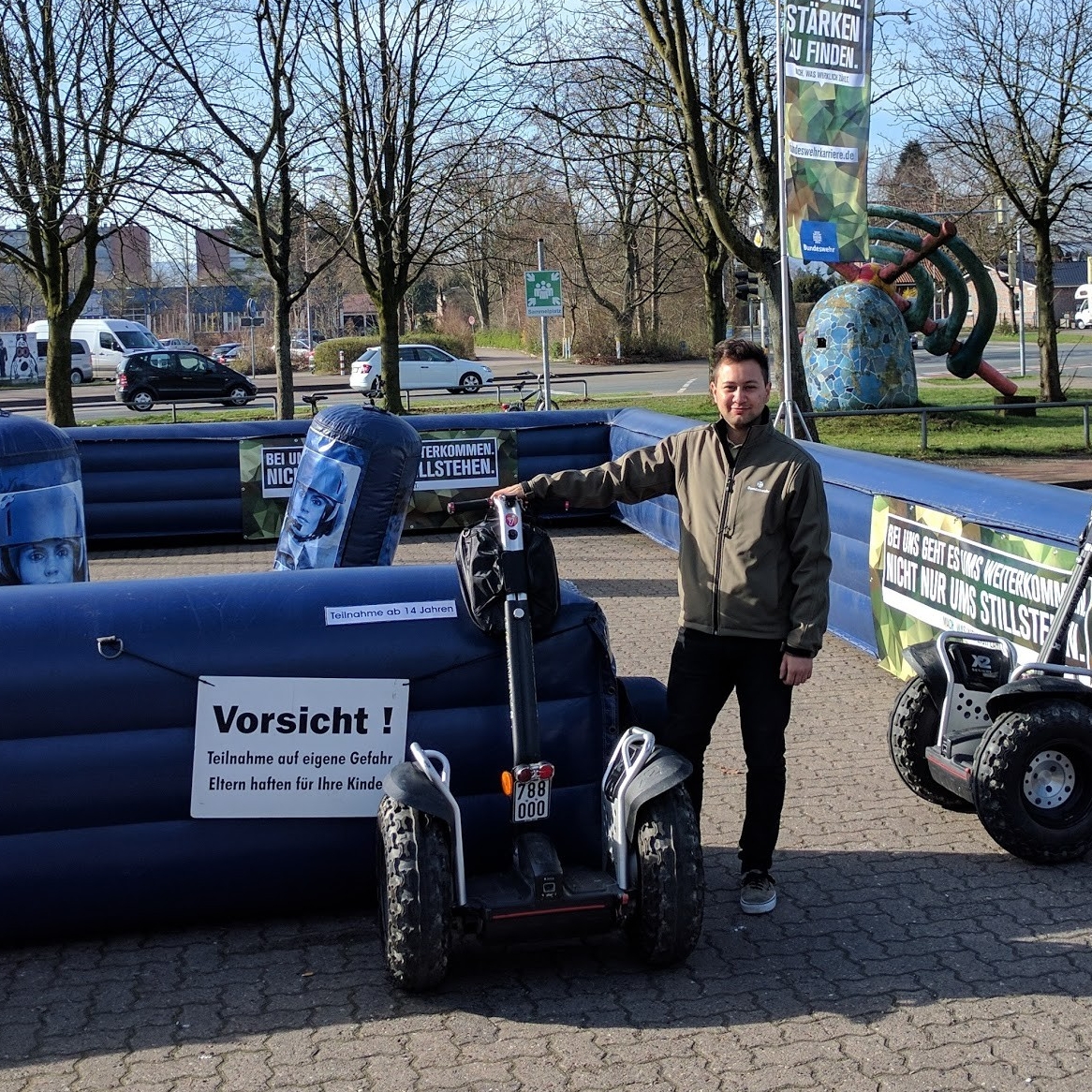 Mitarbeiter im Einsatz