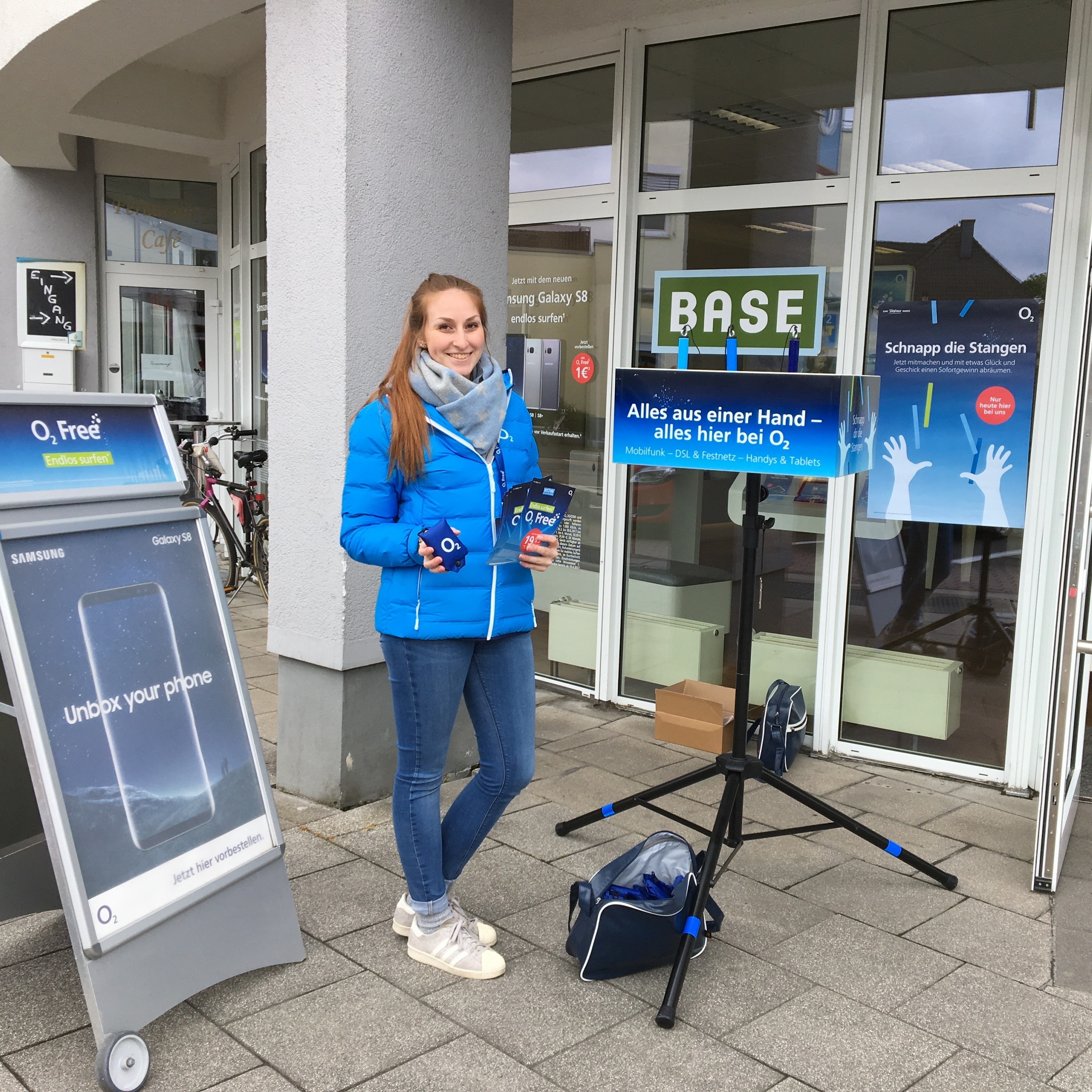 Mitarbeiter im Einsatz