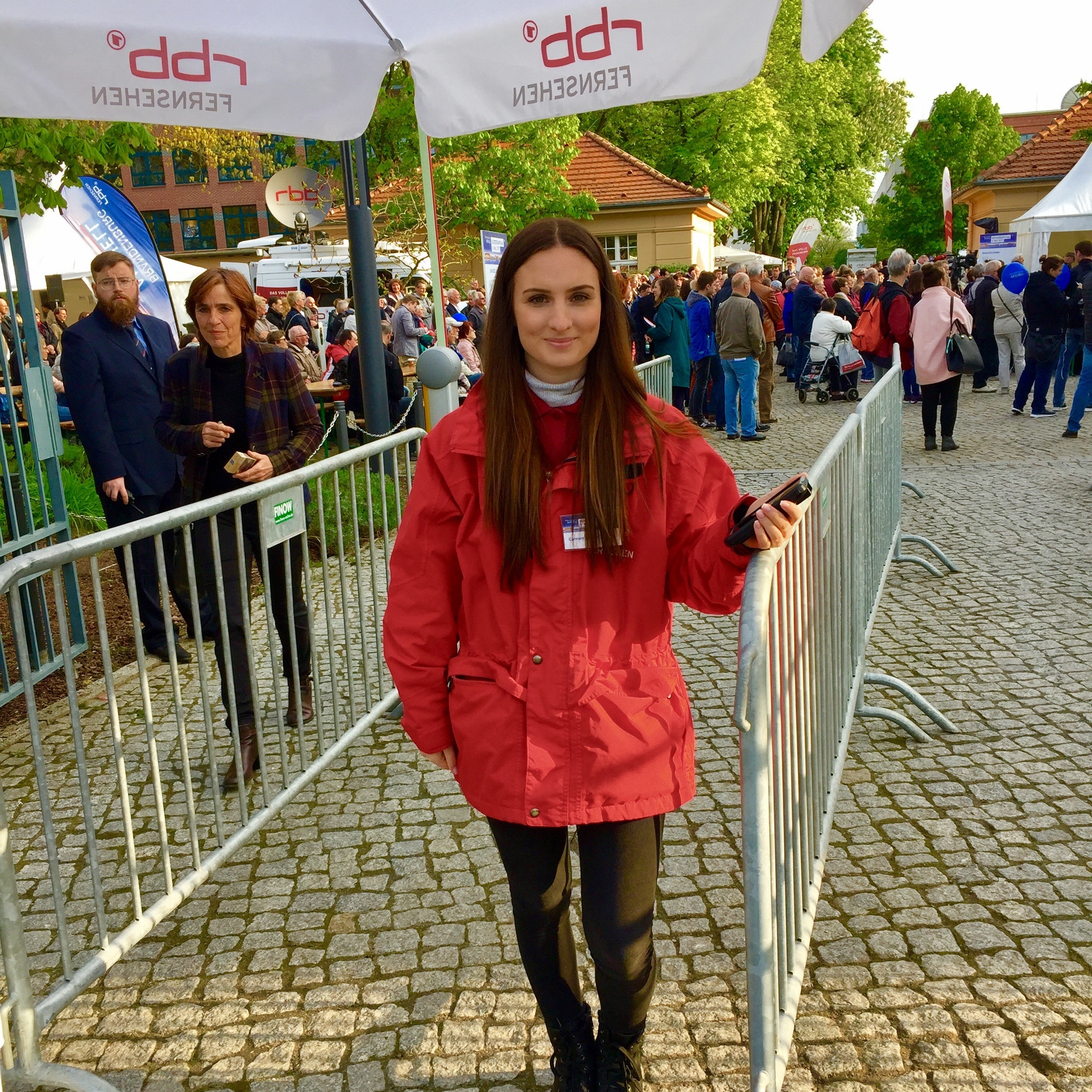 Mitarbeiter im Einsatz