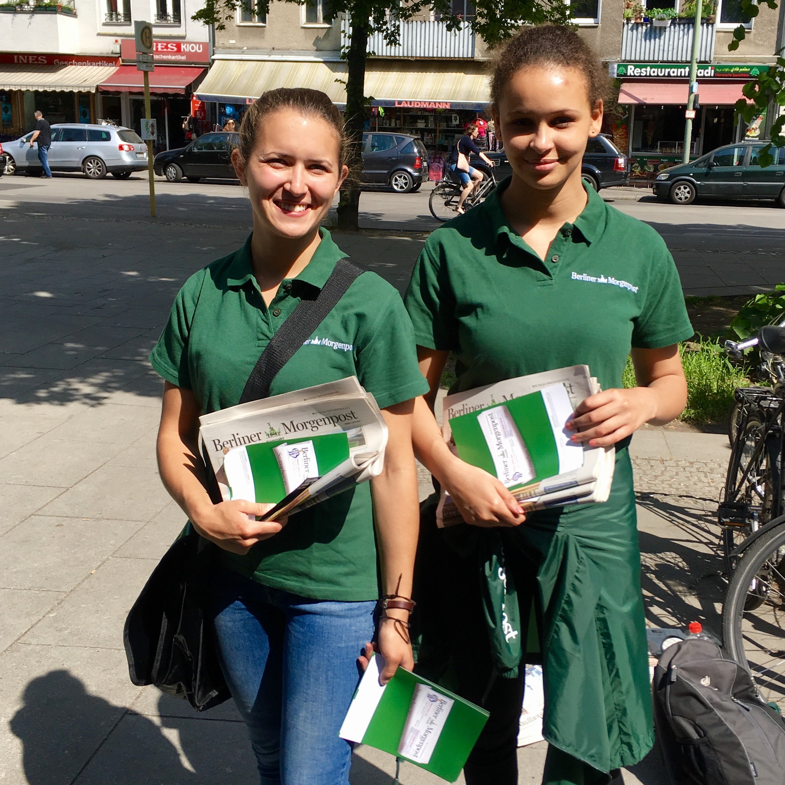 Mitarbeiter im Einsatz