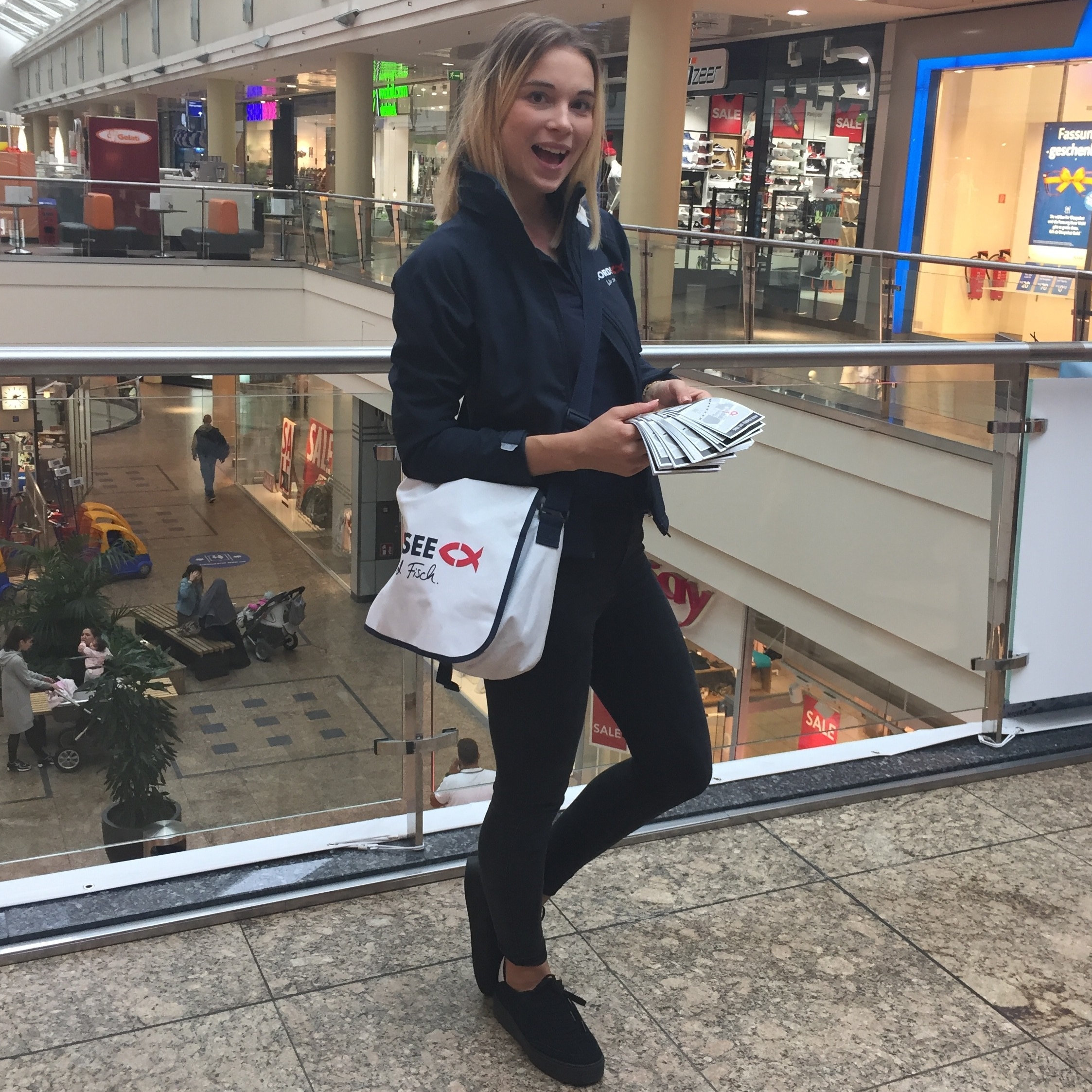 Mitarbeiter im Einsatz