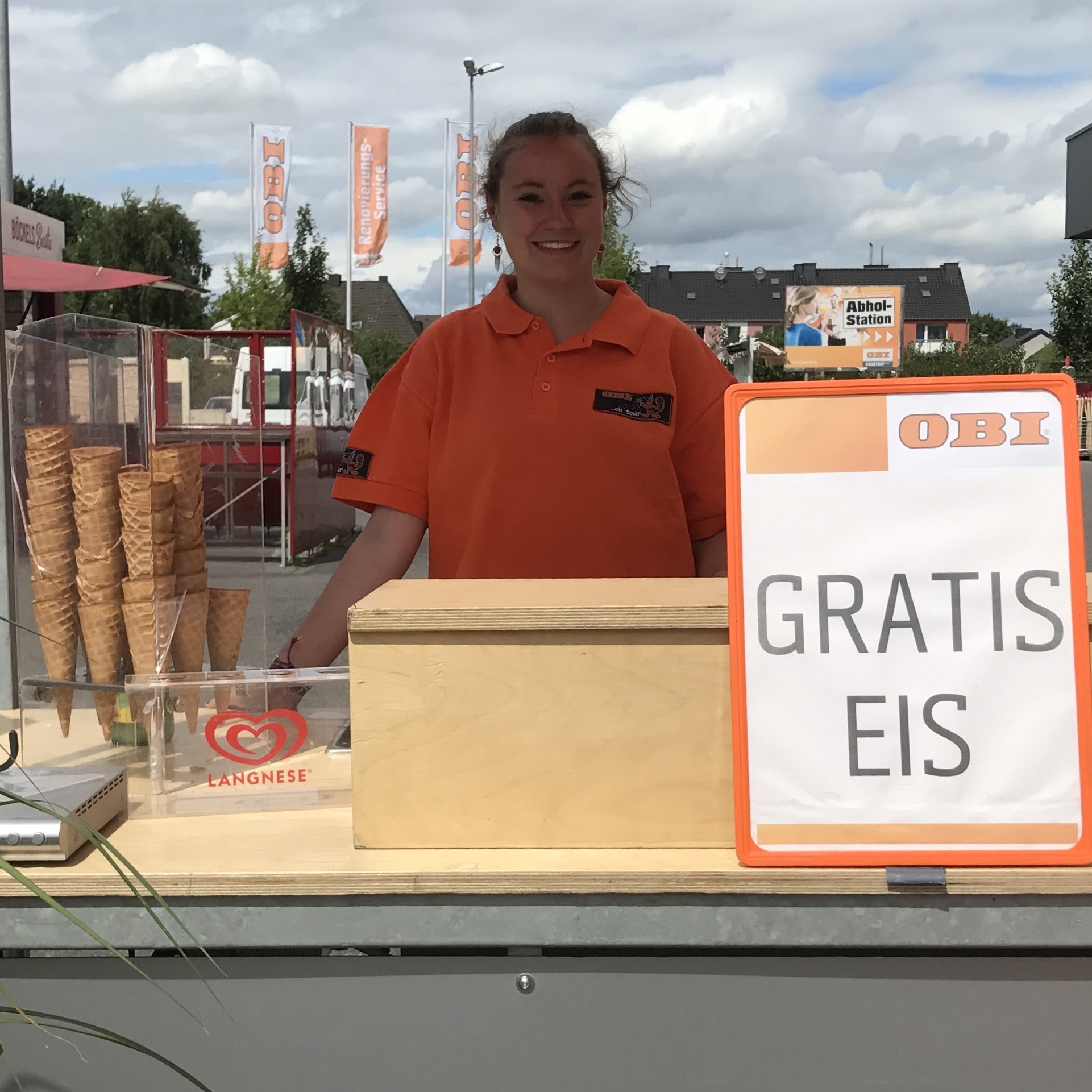 Mitarbeiter im Einsatz