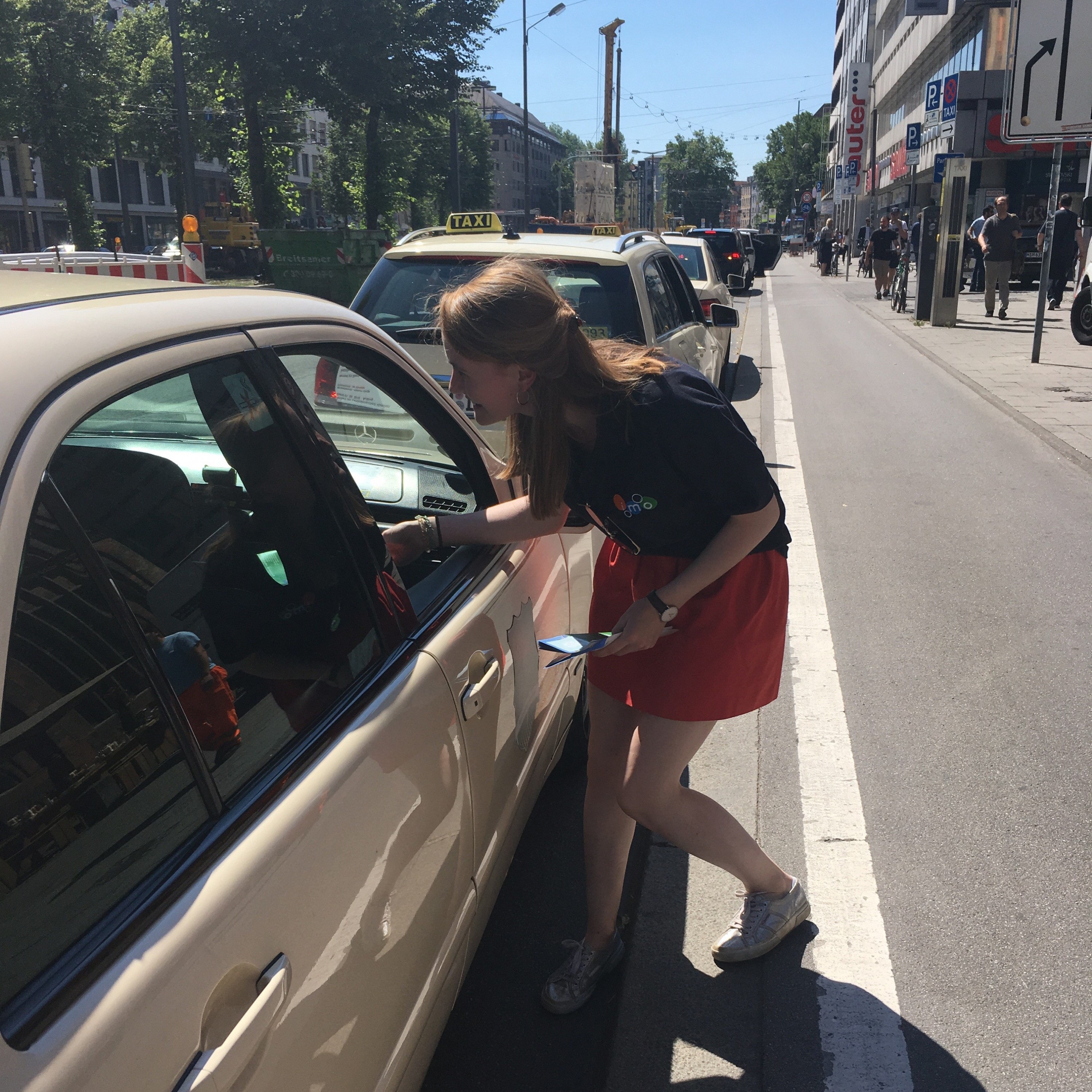 Mitarbeiter im Einsatz