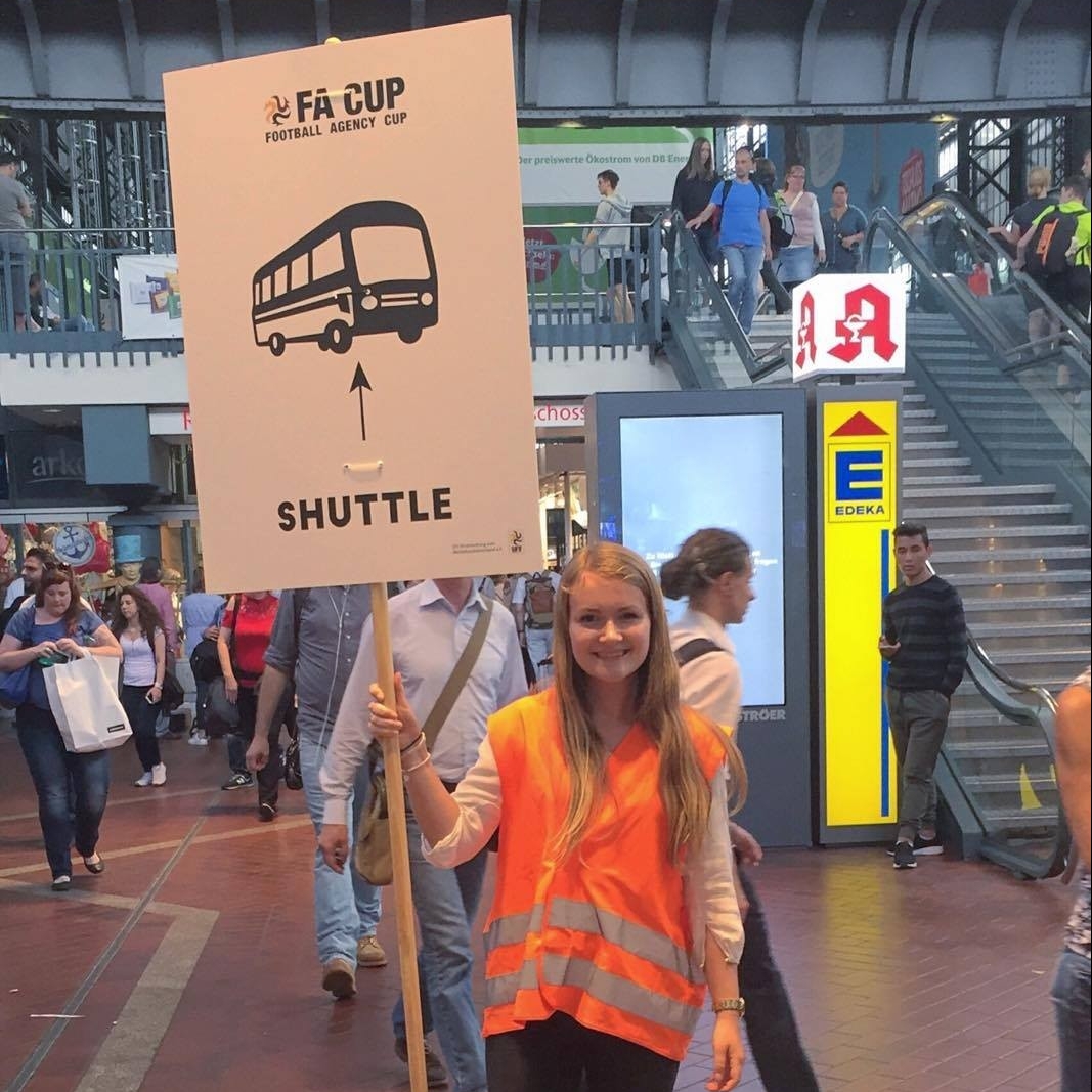 Ariane bei der Arbeit
