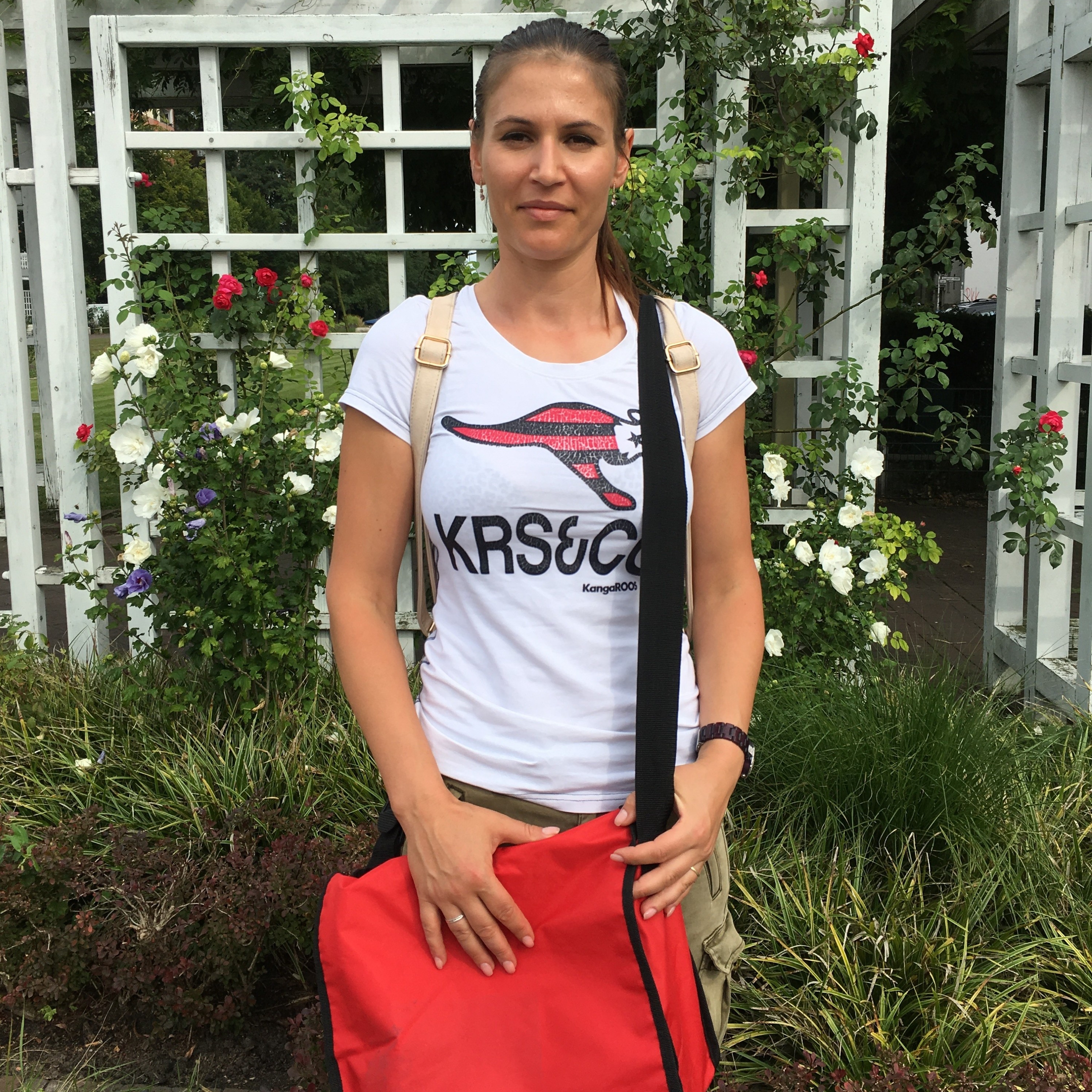 Cristiana bei der Arbeit