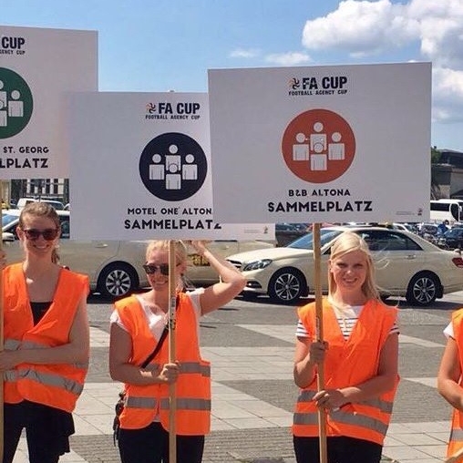 Mitarbeiter im Einsatz