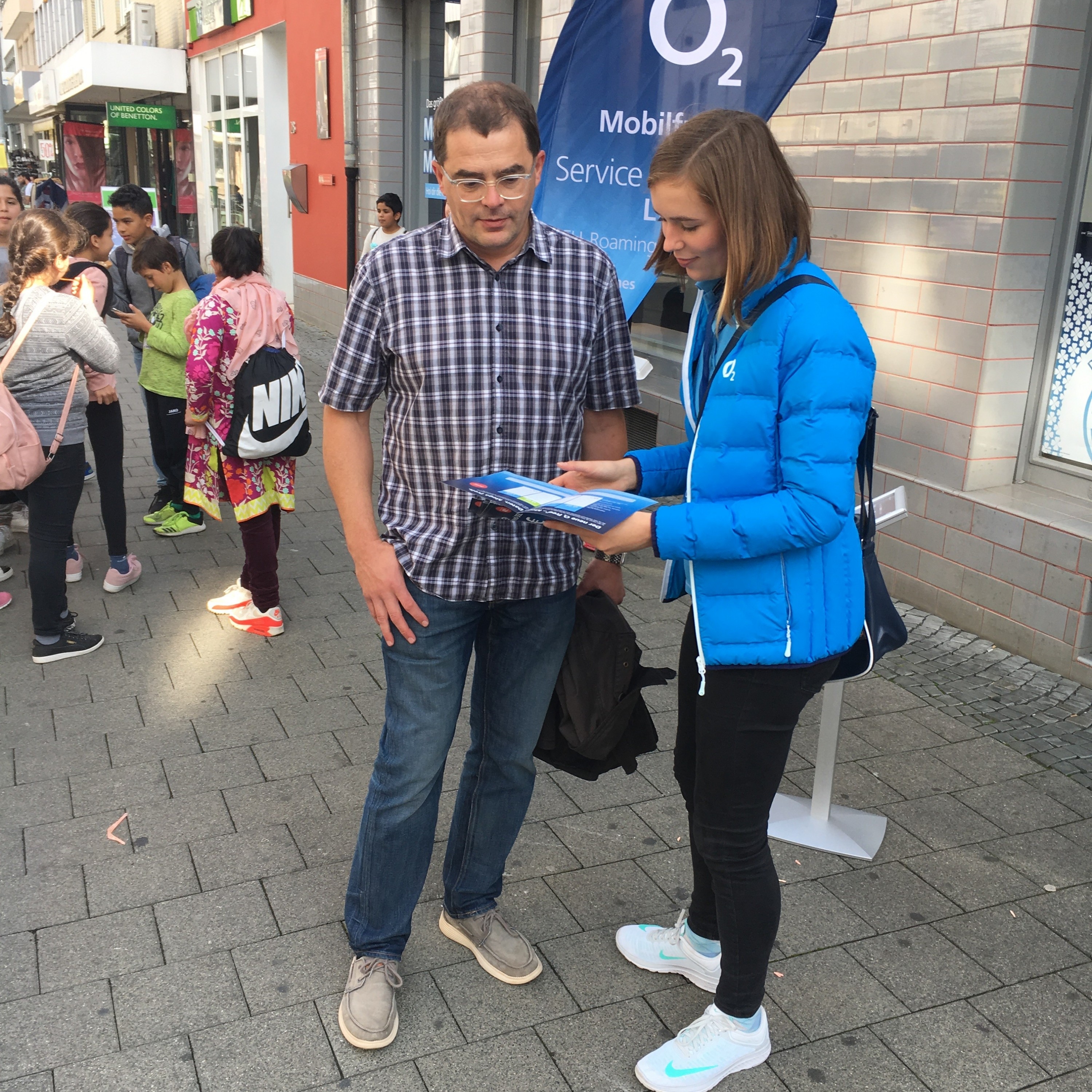 Mitarbeiter im Einsatz