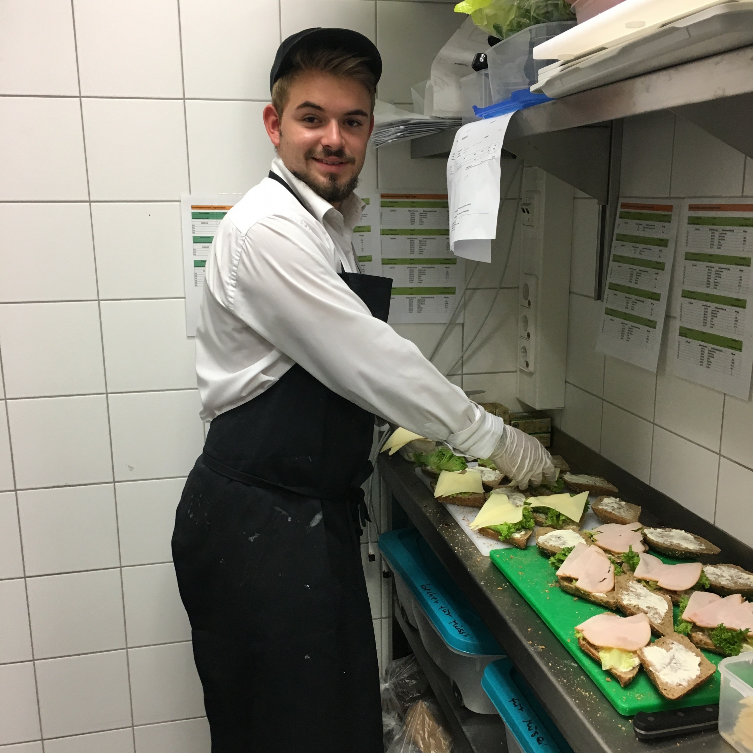 Mitarbeiter im Einsatz