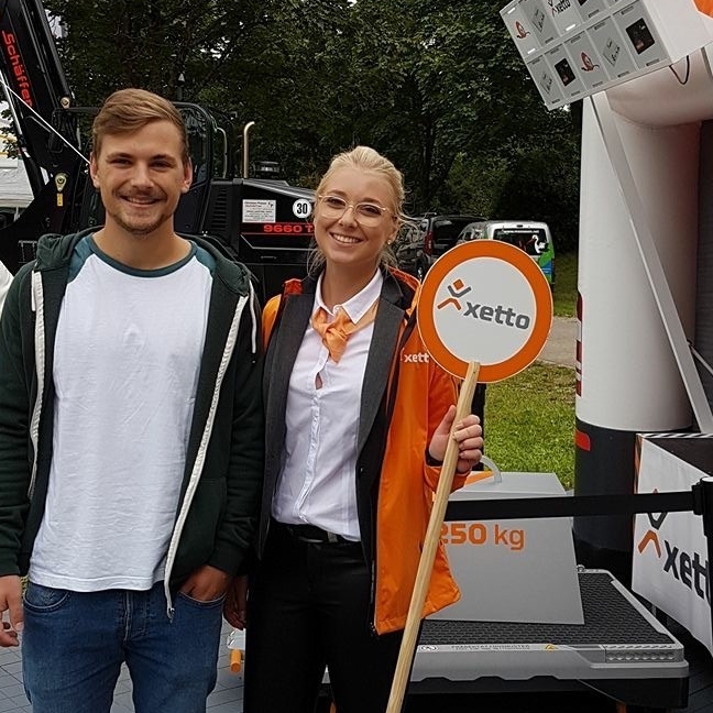 Mitarbeiter im Einsatz