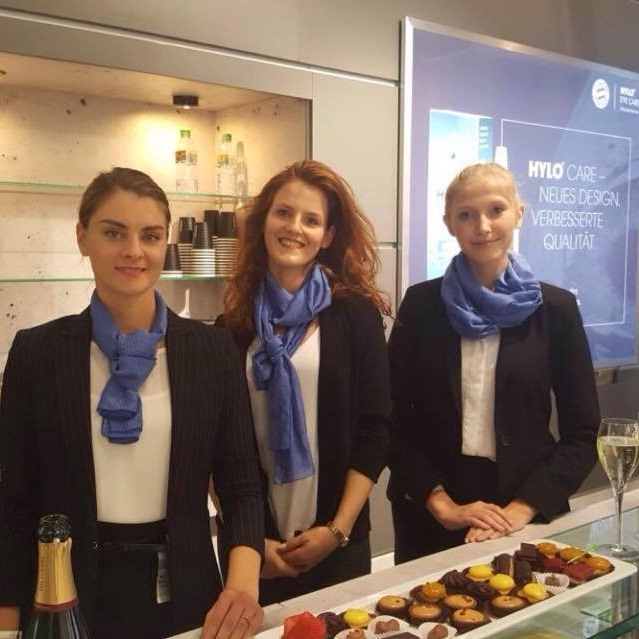 Mitarbeiter im Einsatz