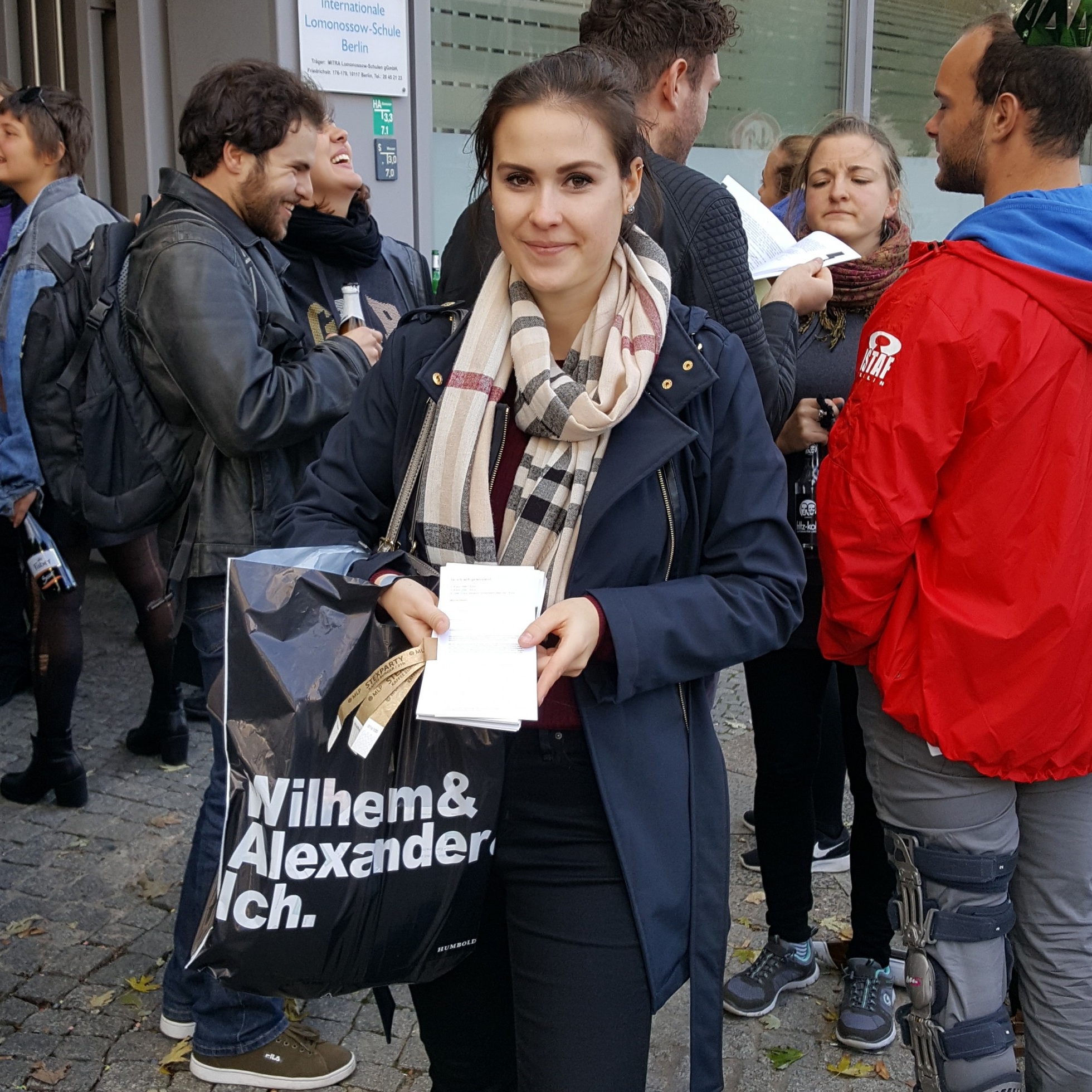 Mitarbeiter im Einsatz