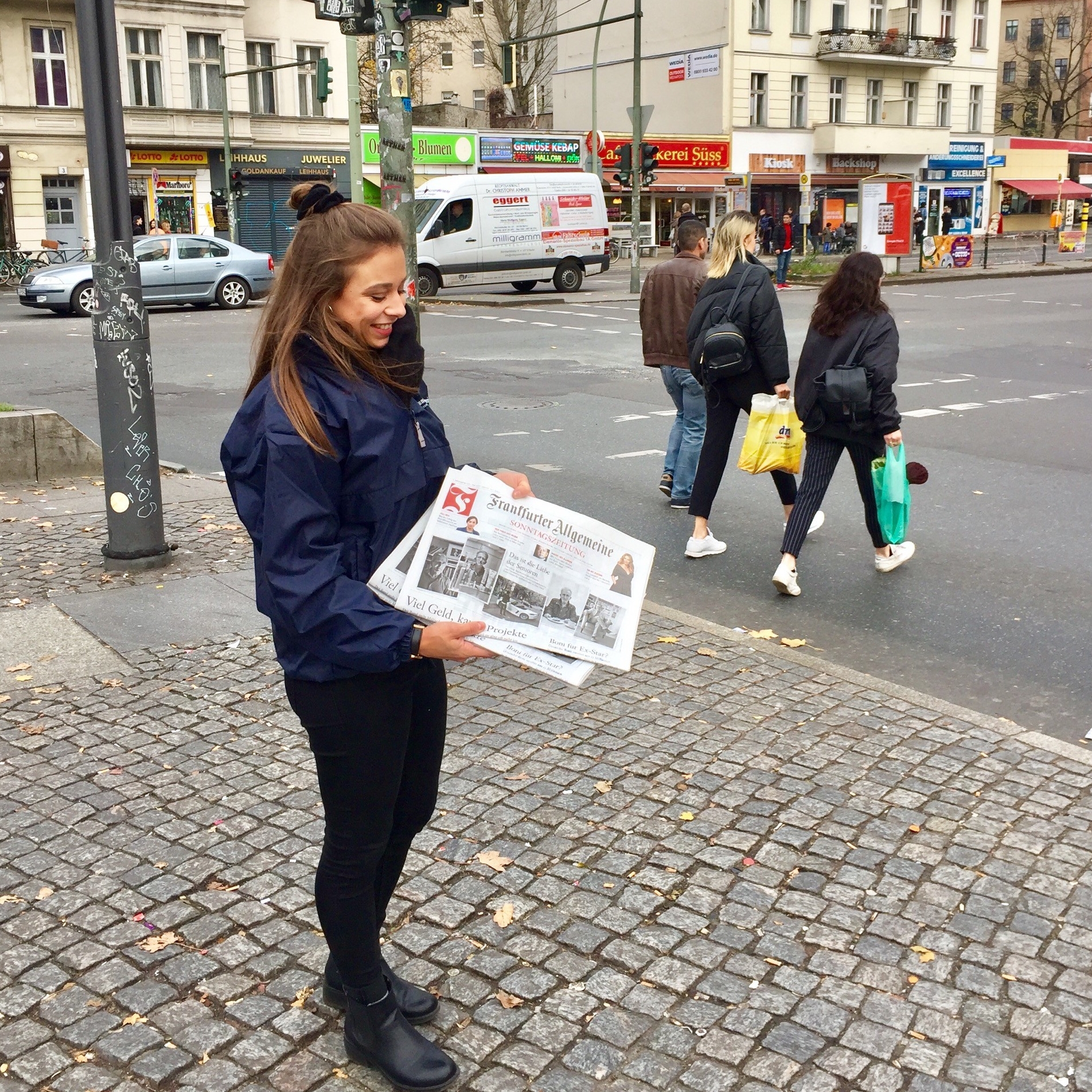 Mitarbeiter im Einsatz