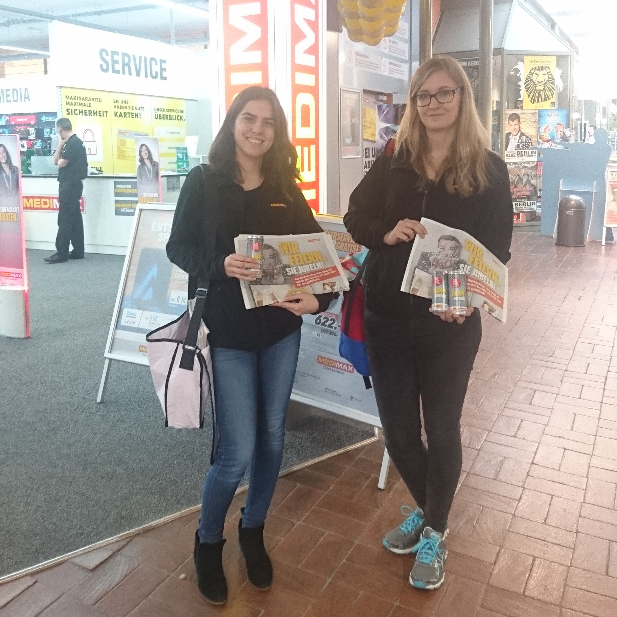 Mitarbeiter im Einsatz