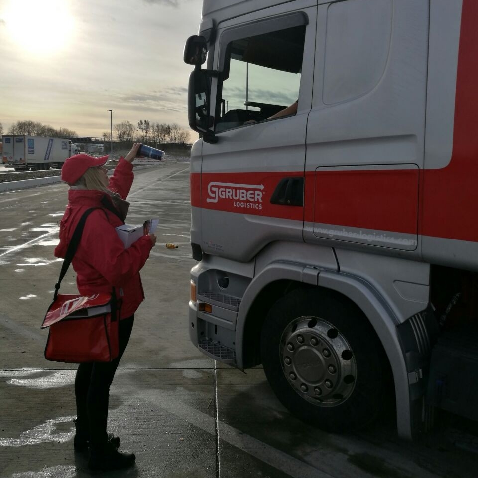 Mitarbeiter im Einsatz
