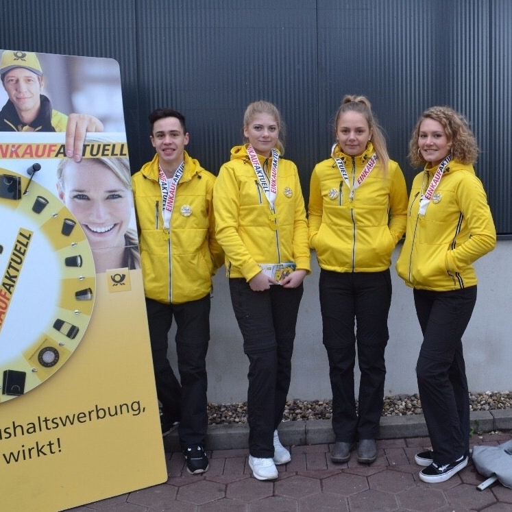 Mitarbeiter im Einsatz