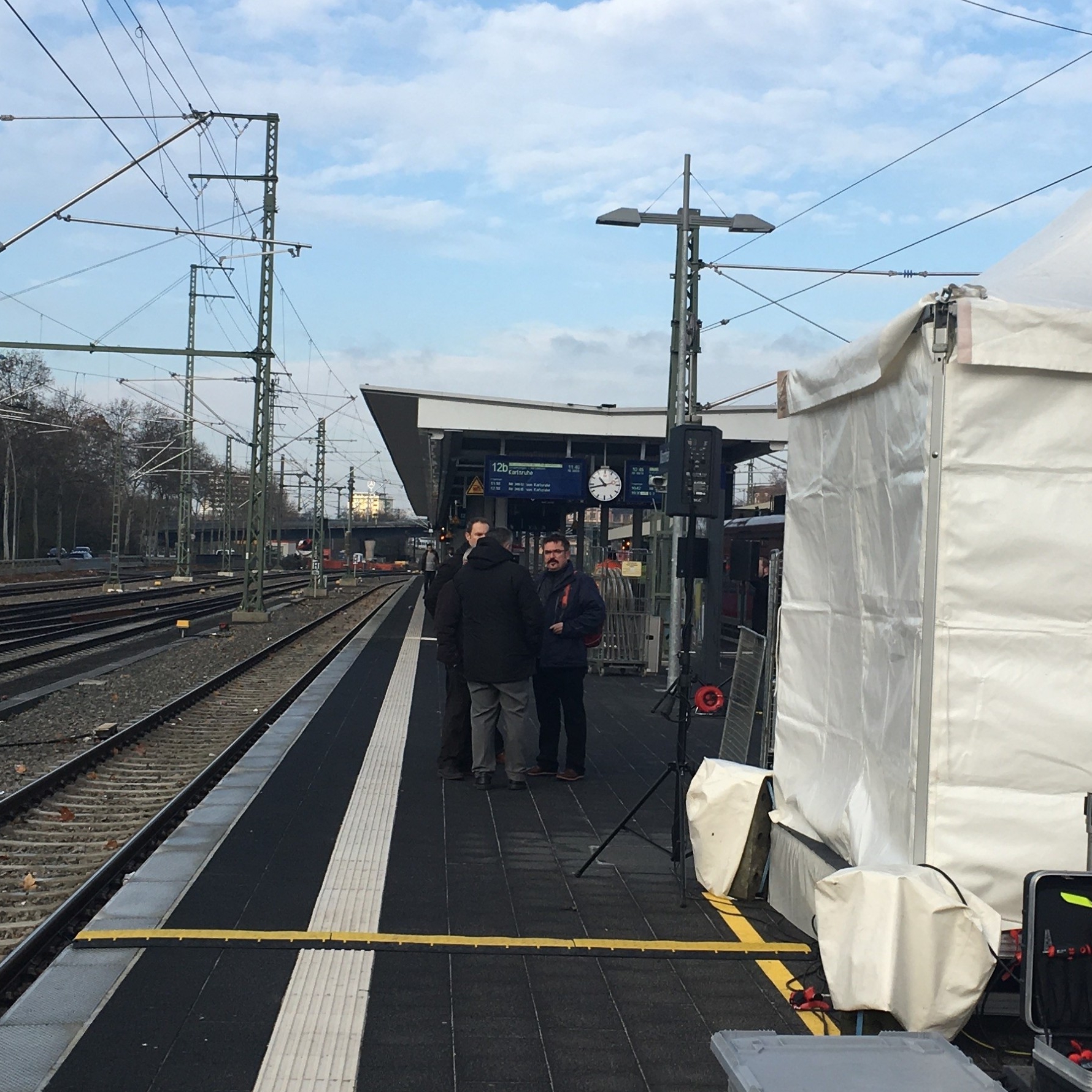 Mitarbeiter im Einsatz