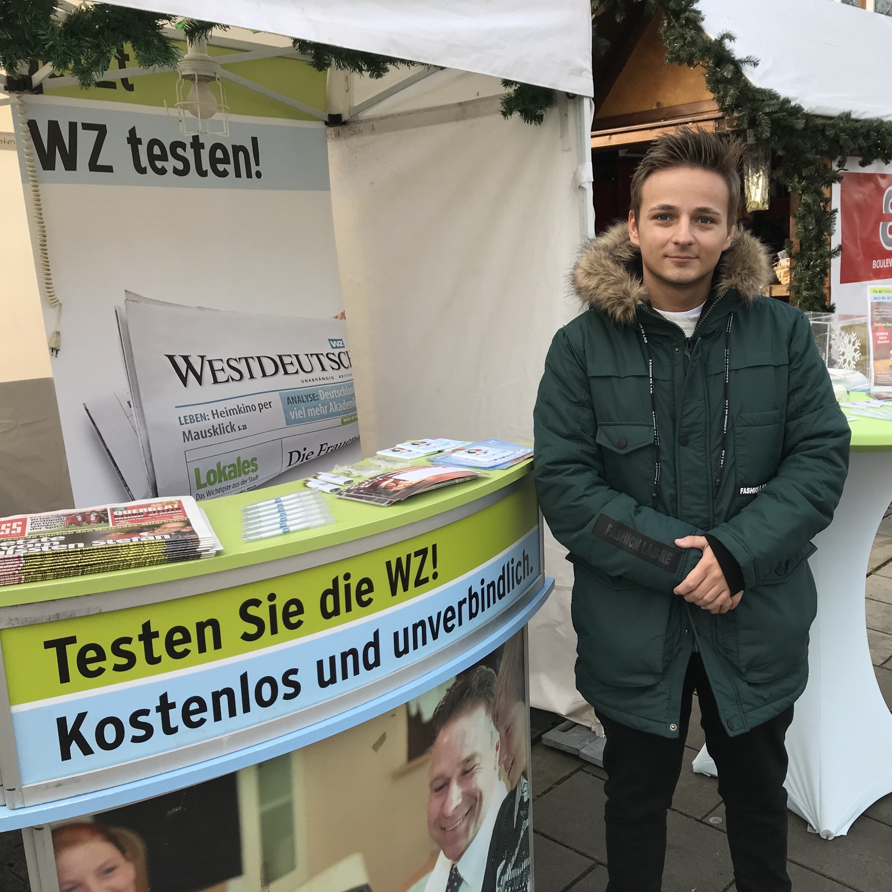 Mitarbeiter im Einsatz