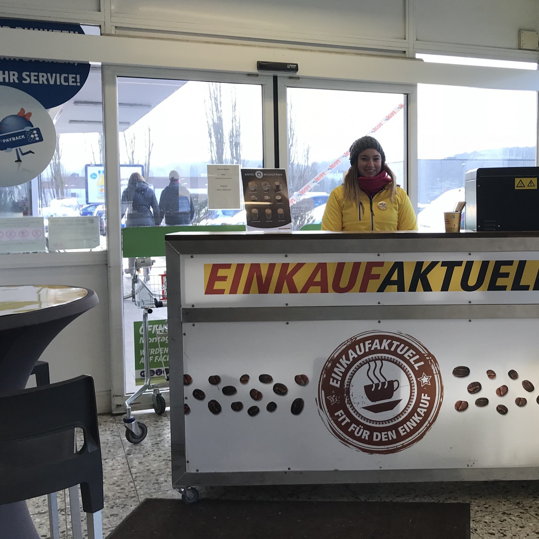 Mitarbeiter im Einsatz