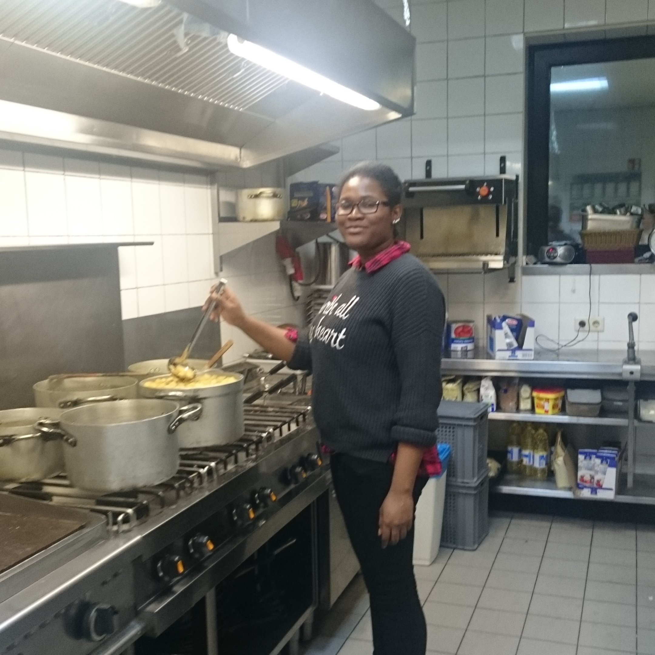 Mitarbeiter im Einsatz