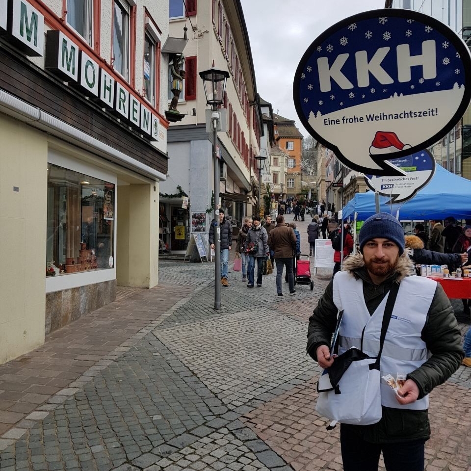 Mitarbeiter im Einsatz