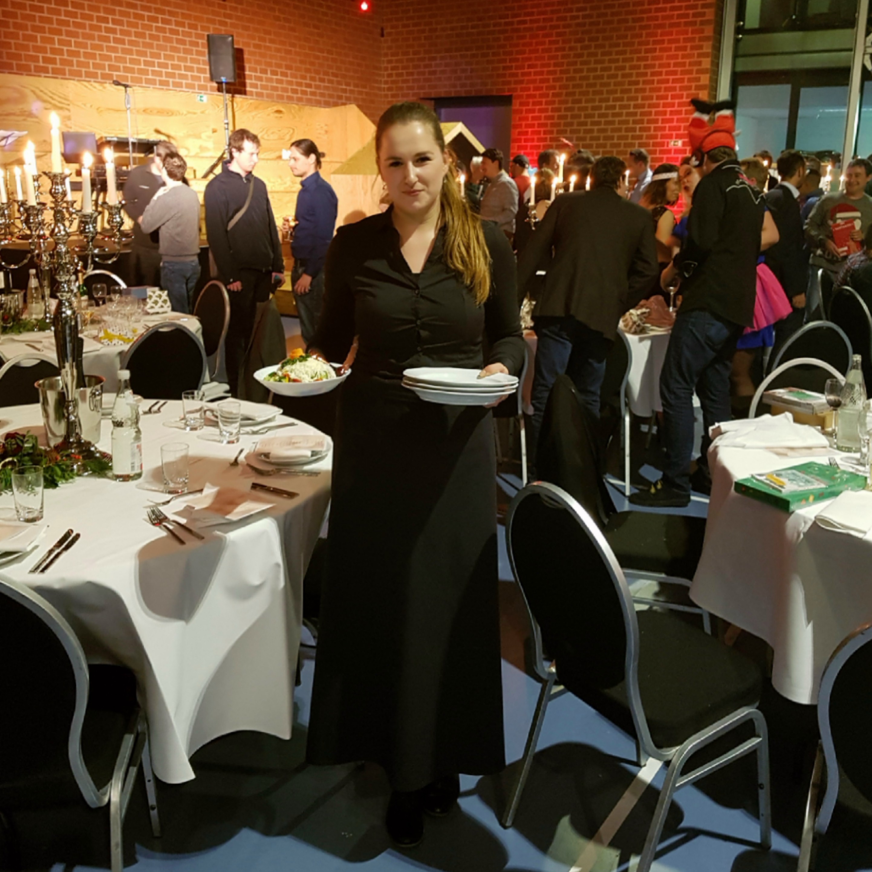 Mitarbeiter im Einsatz