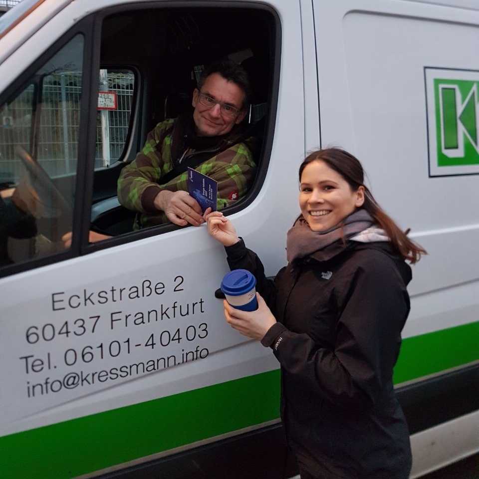 Mitarbeiter im Einsatz