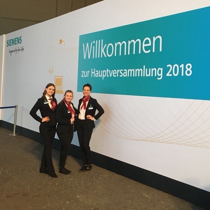 Mitarbeiter im Einsatz