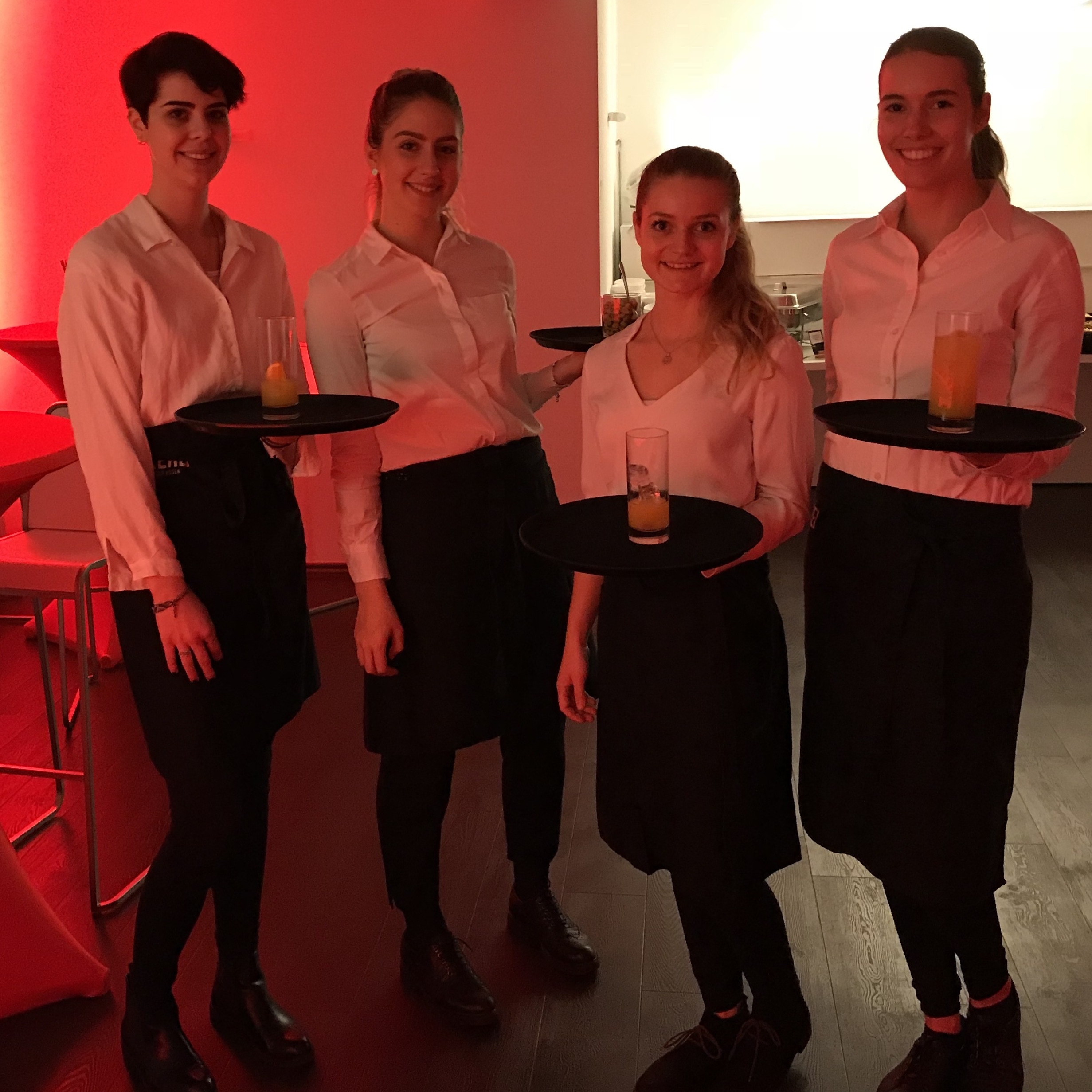 Mitarbeiter im Einsatz