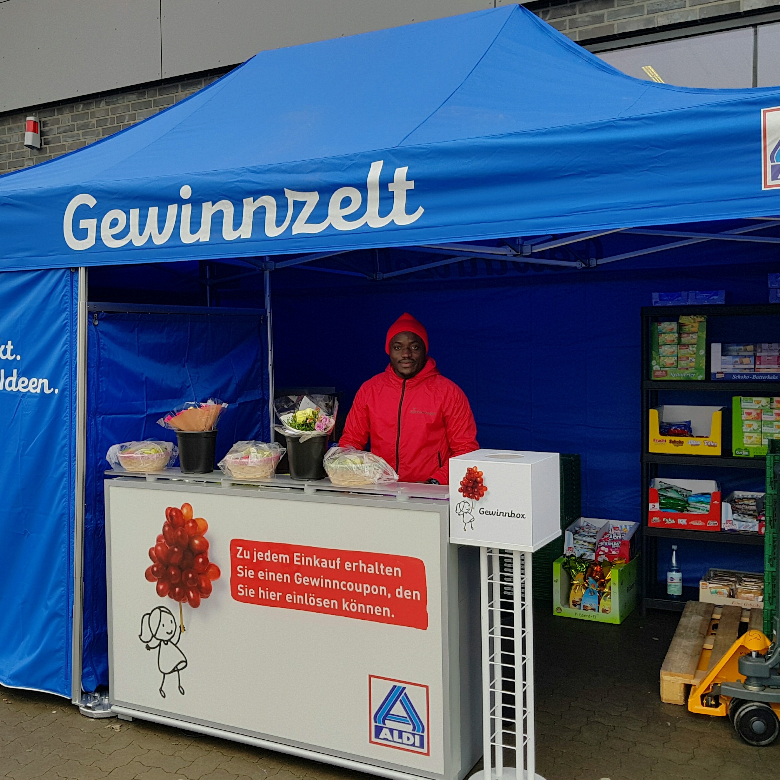 Mitarbeiter im Einsatz