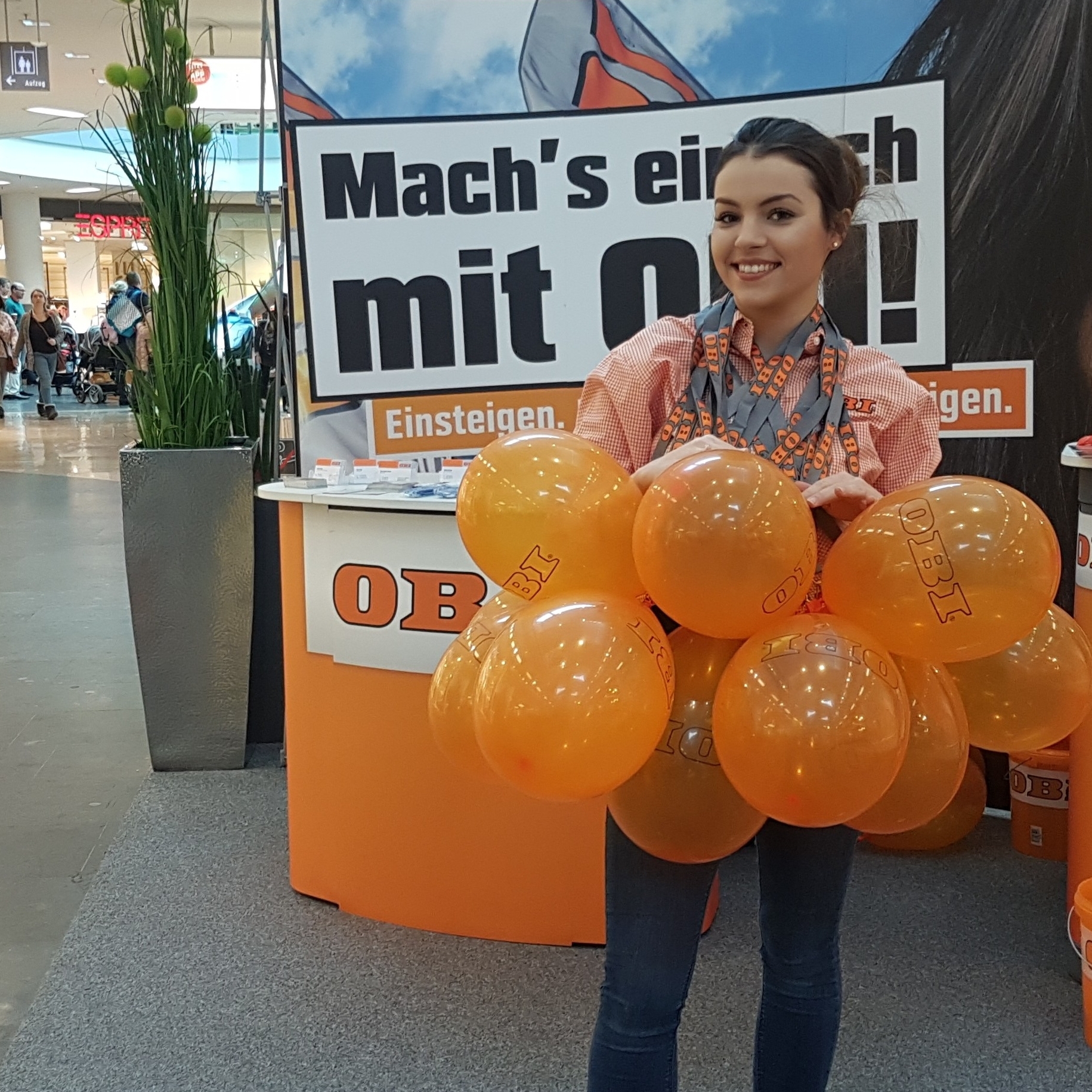 Mitarbeiter im Einsatz