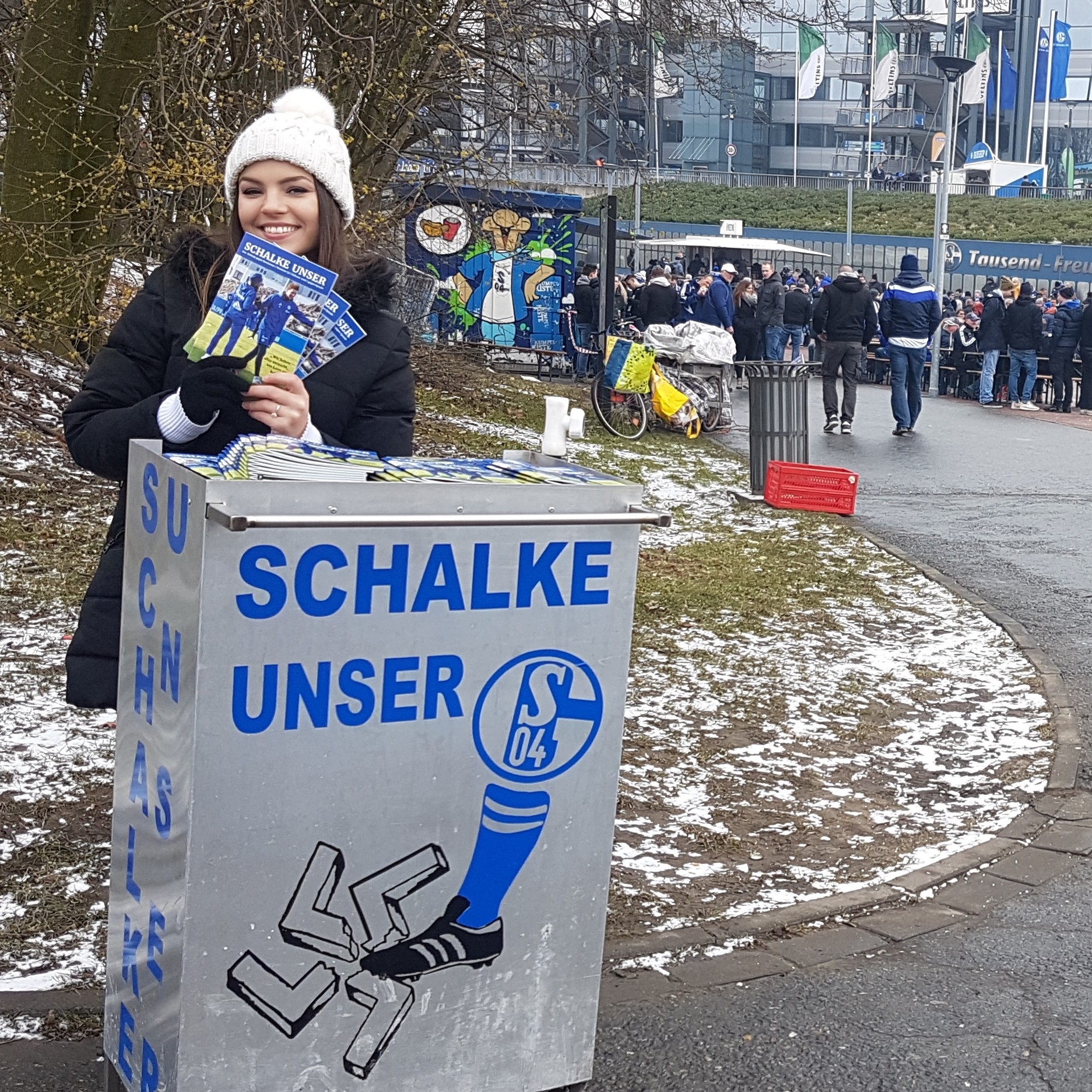 Mitarbeiter im Einsatz