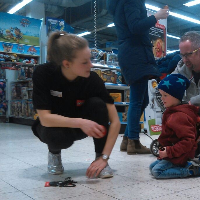 Mitarbeiter im Einsatz