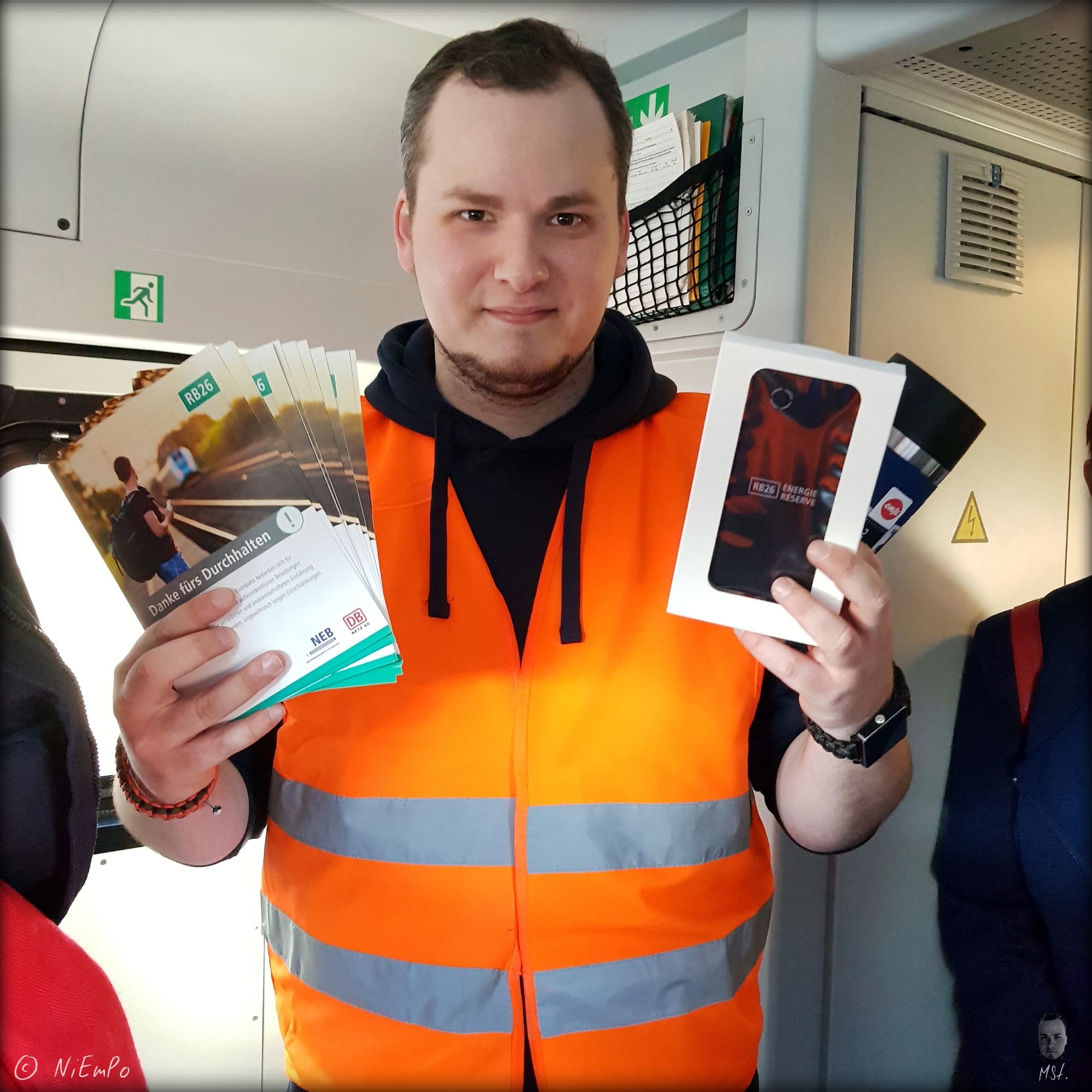 Maximilian bei der Arbeit