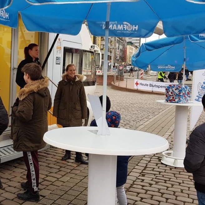 Mitarbeiter im Einsatz