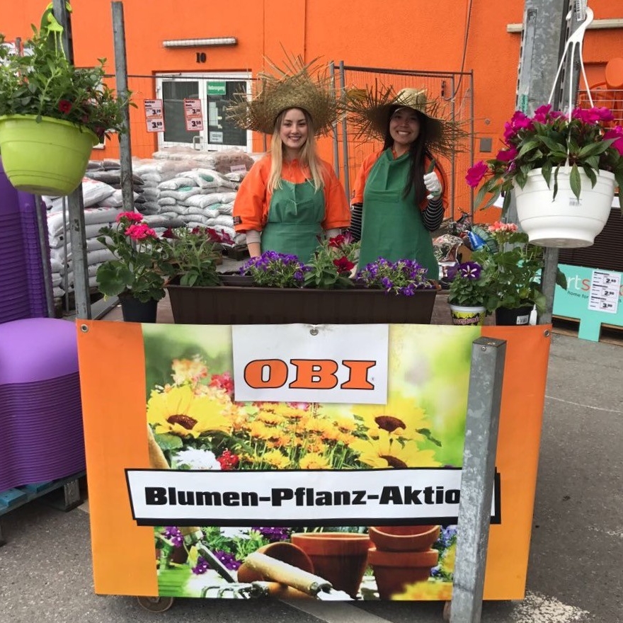 Mitarbeiter im Einsatz