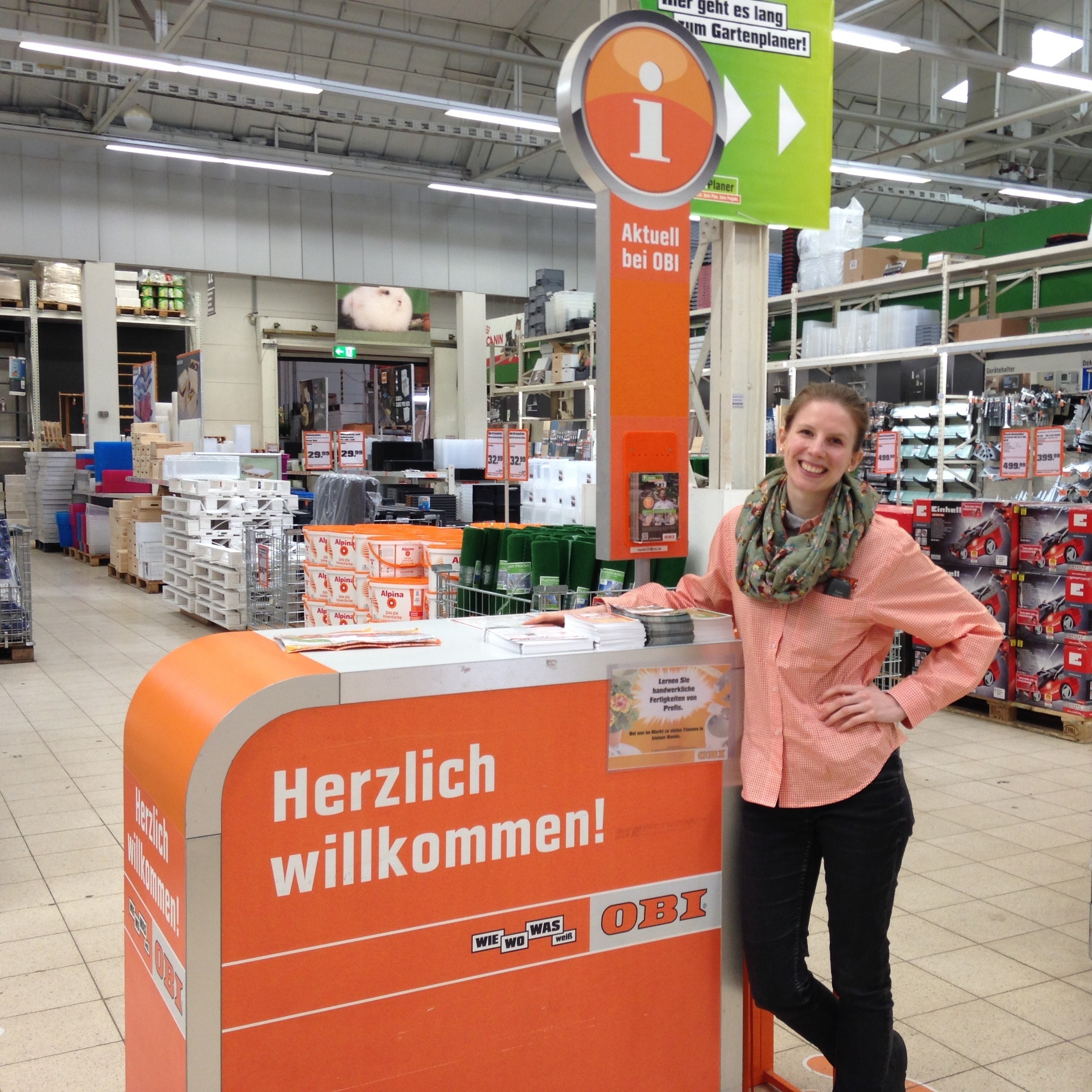 Mitarbeiter im Einsatz