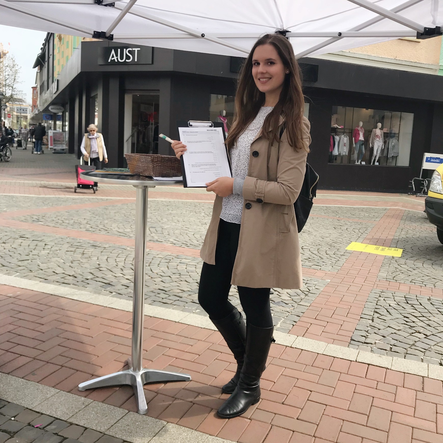 Mitarbeiter im Einsatz