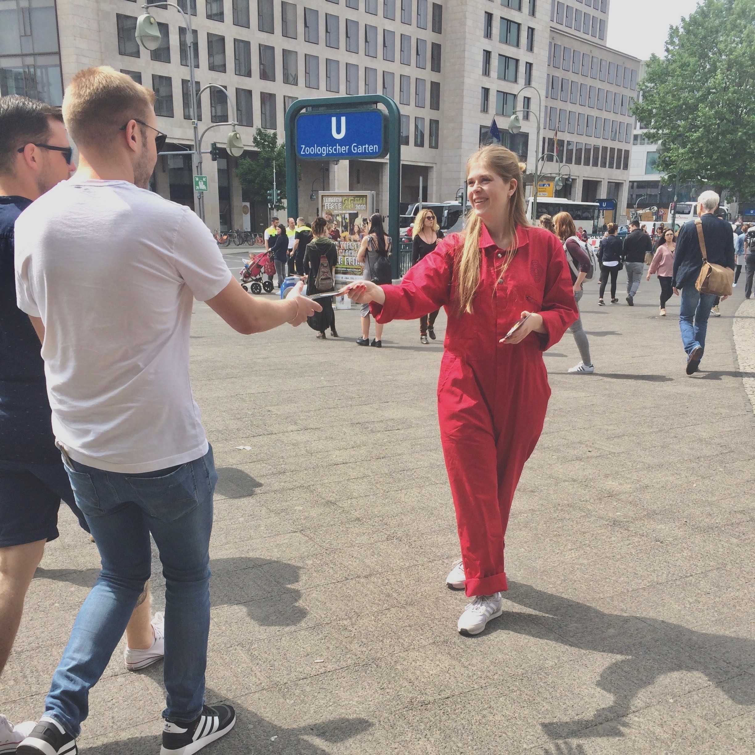 Mitarbeiter im Einsatz
