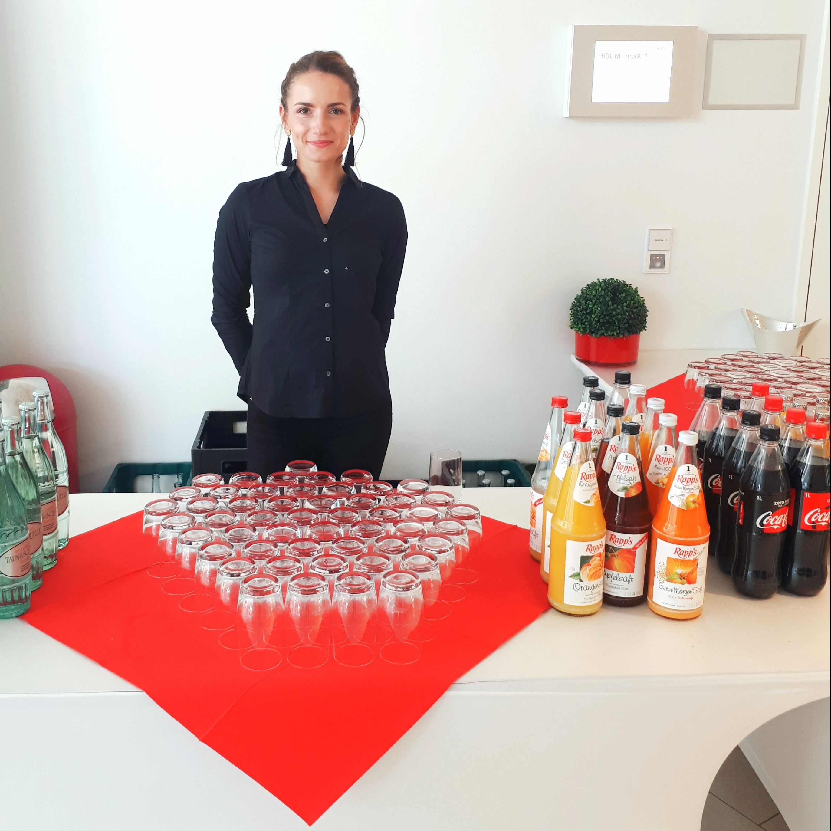 Mitarbeiter im Einsatz
